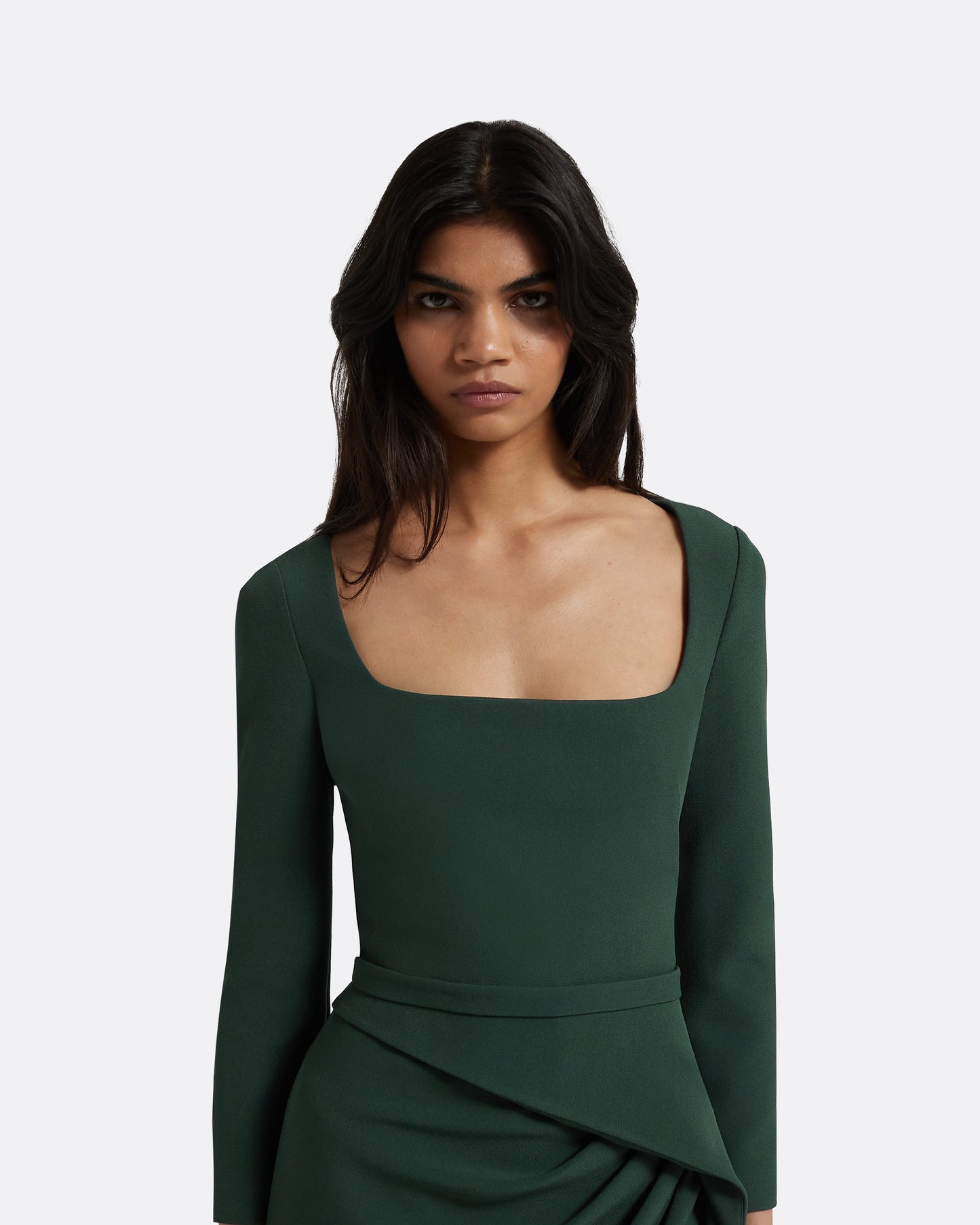 Mahir Darkest Spruce Long Dress