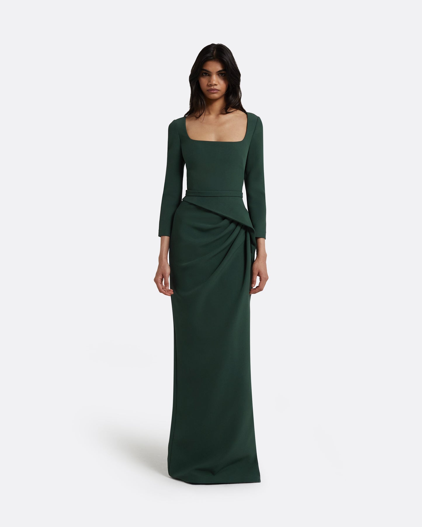 Mahir Darkest Spruce Long Dress