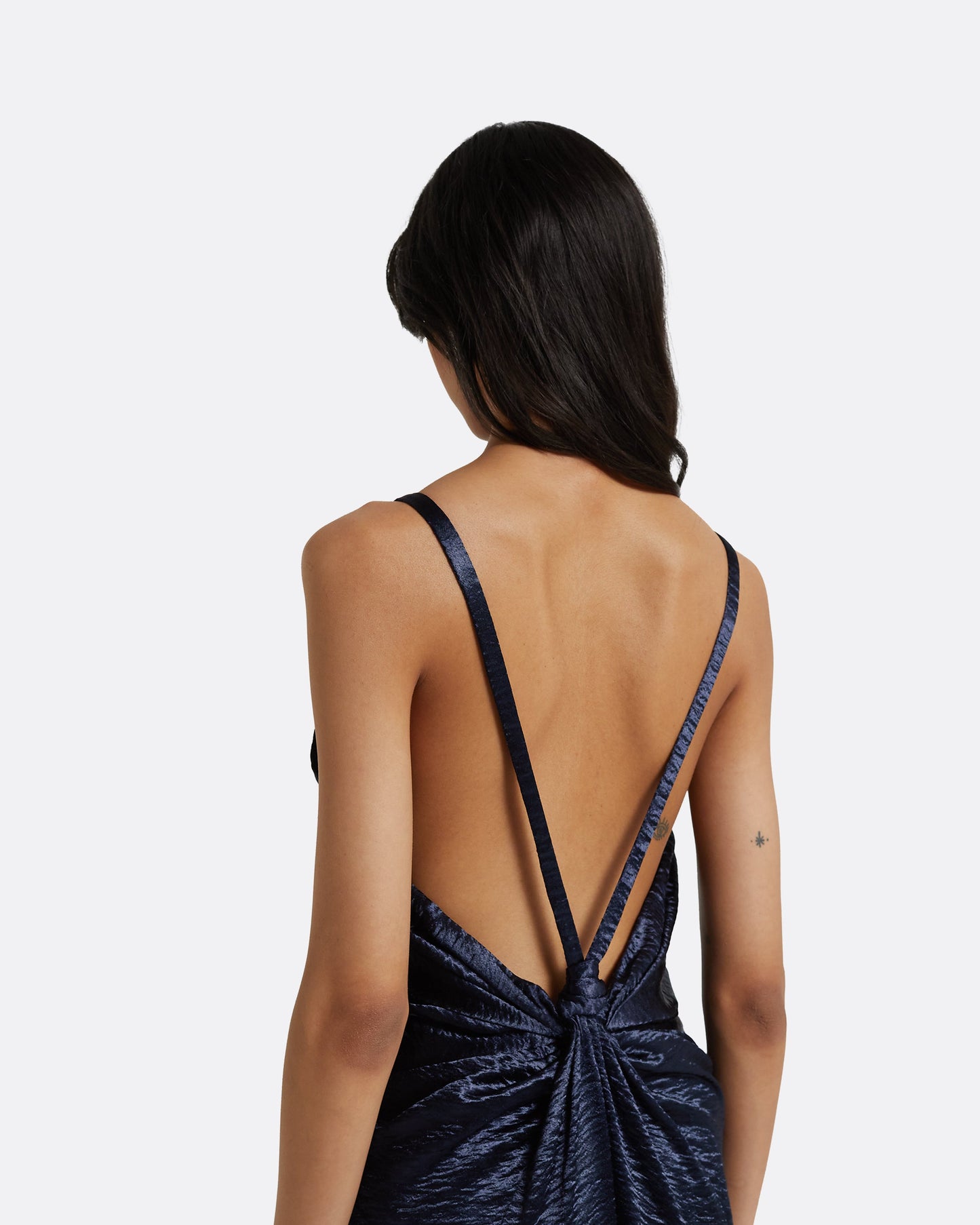 Asli Maritime Long Dress