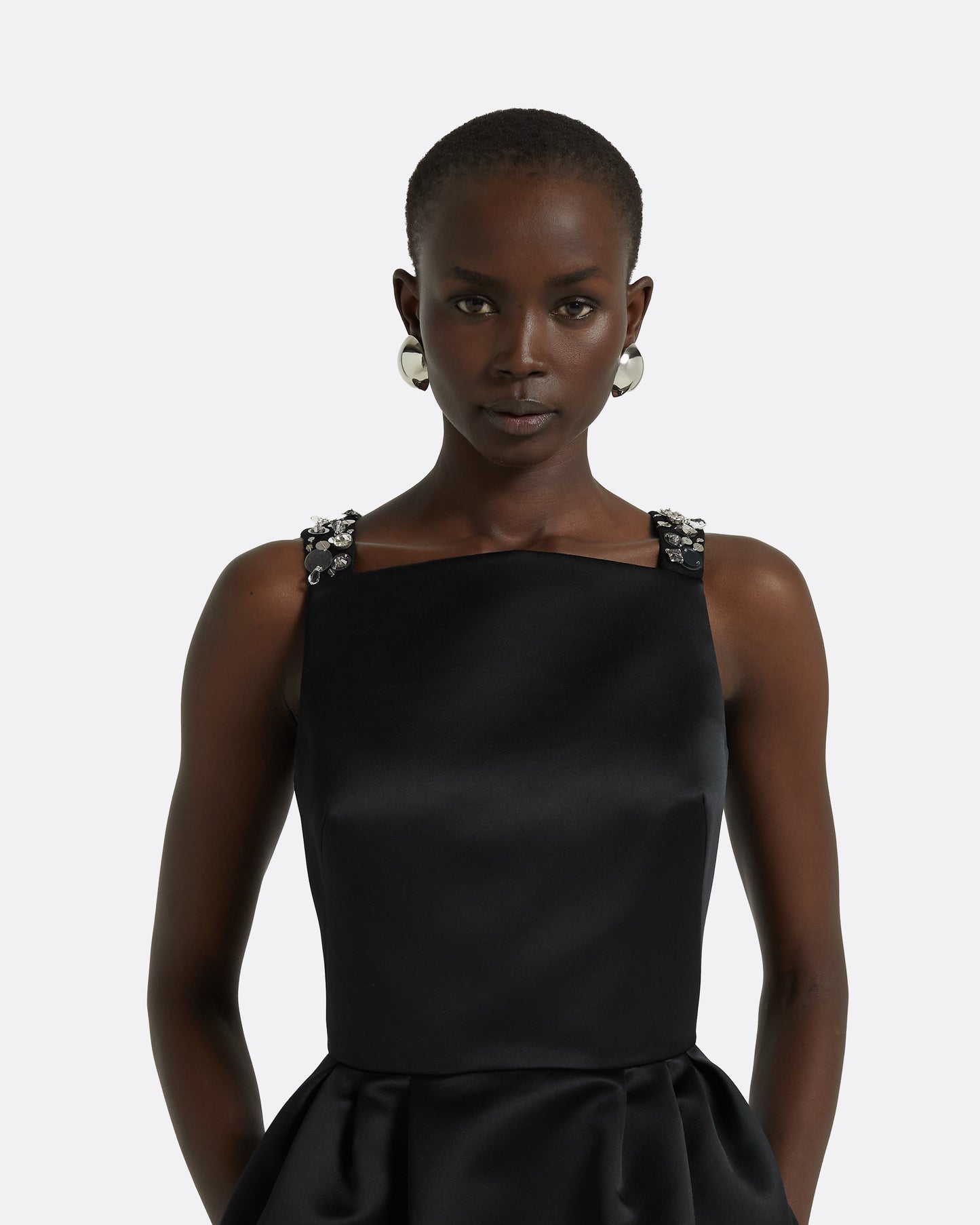 Trecchi Black Long Dress