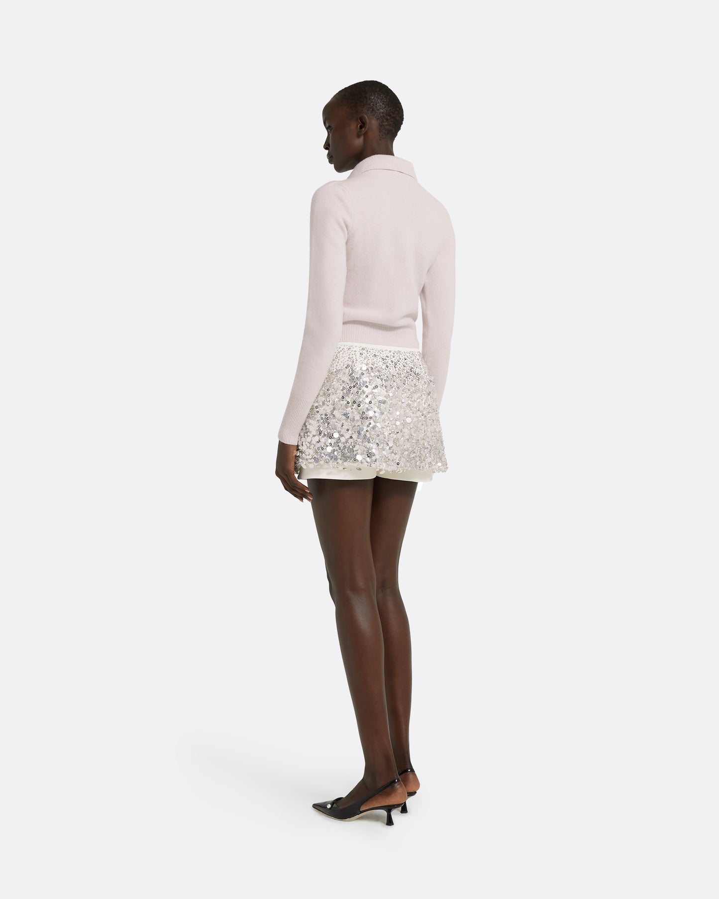 Ekol Barely Pink Knit Top