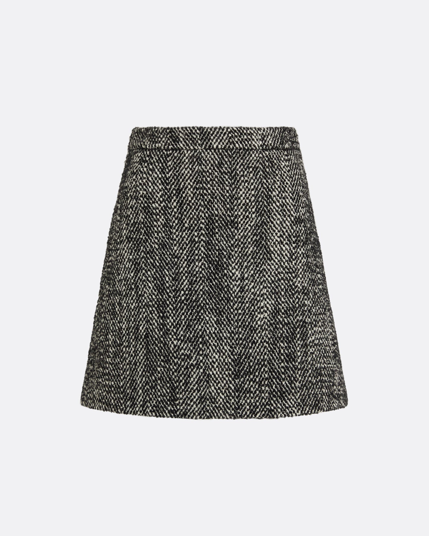 Bronagh Black Wool Skirt