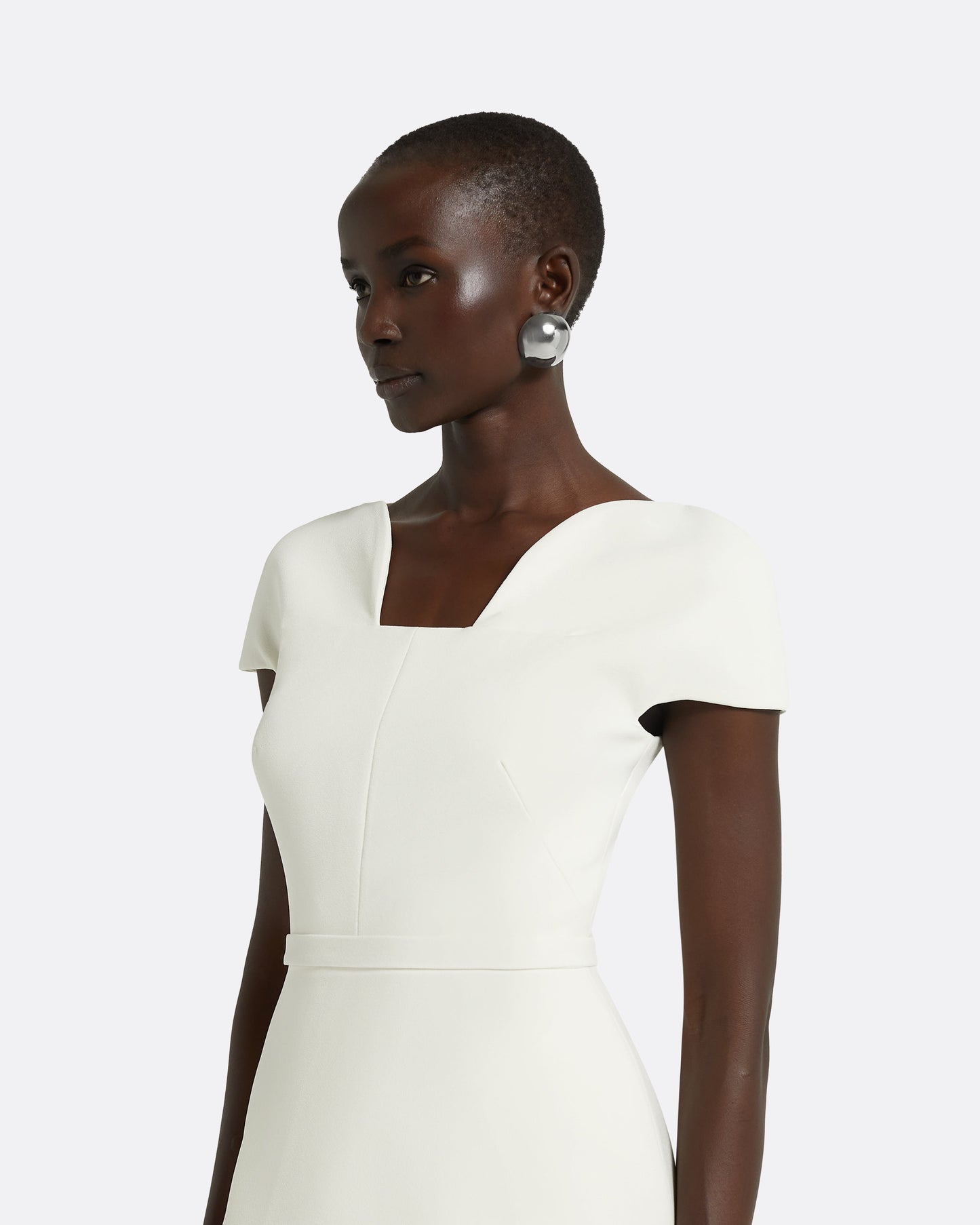 Geenie Ivory Midi Dress