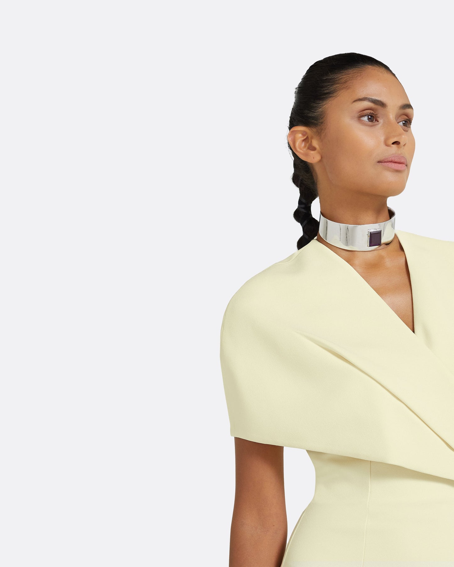 Flora Buttermilk Midi Dress