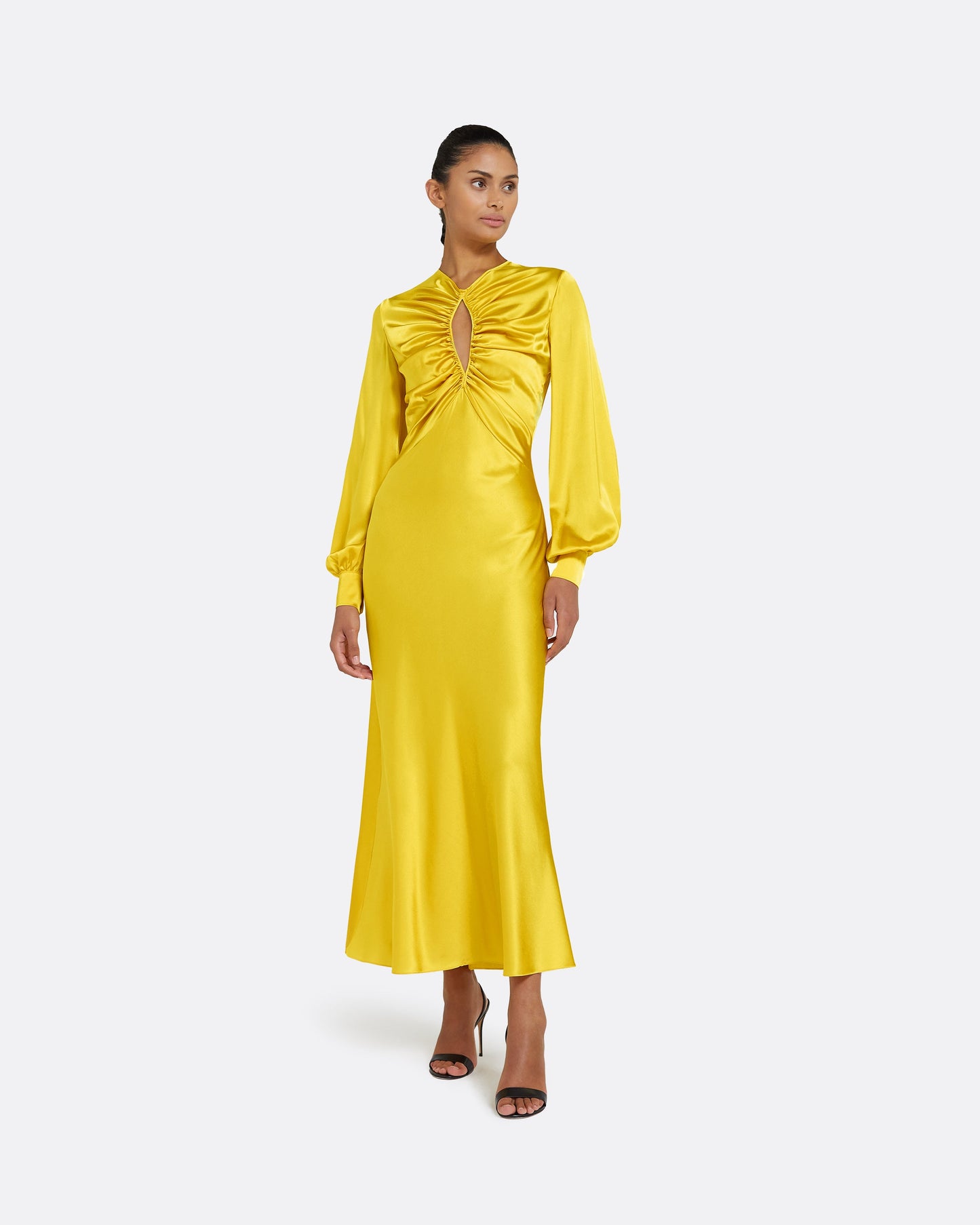Penelope Canary Midi Dress