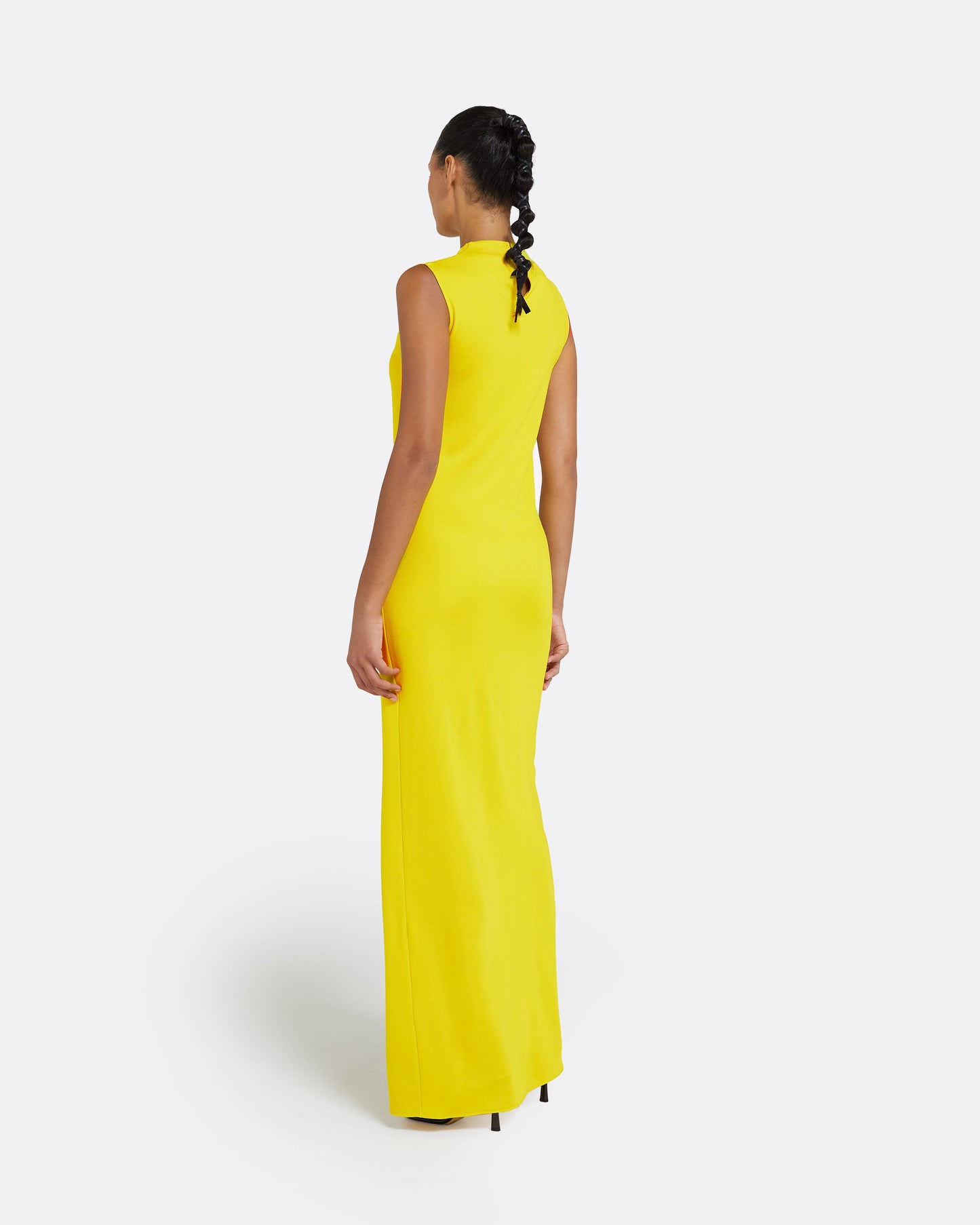 Iris Canary Long Dress