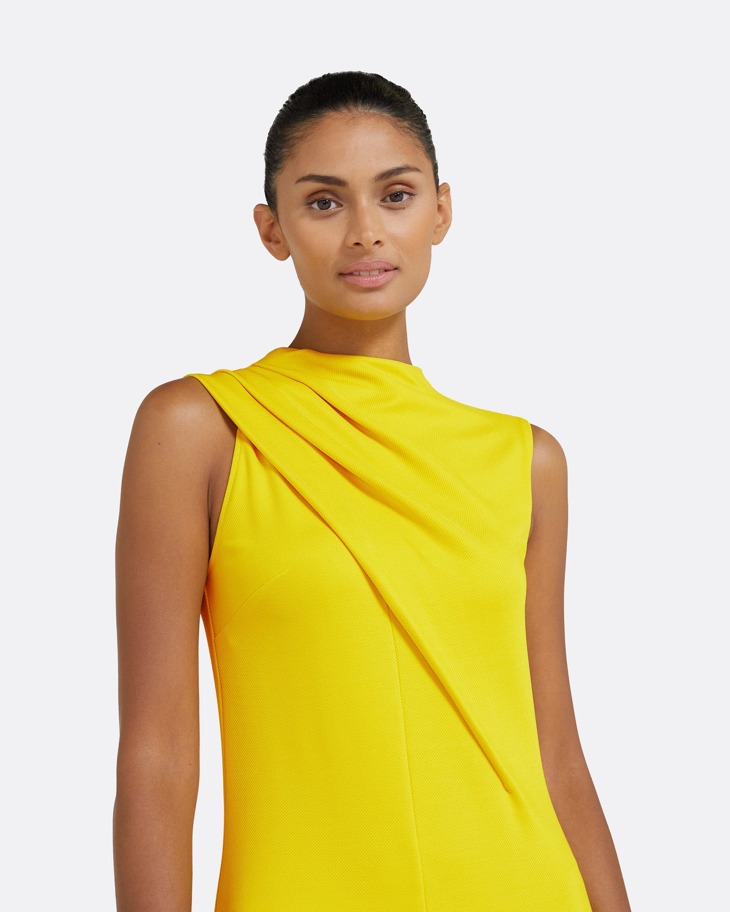 Iris Canary Long Dress