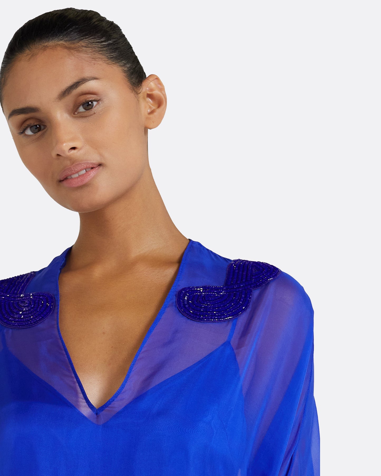 Marengo Azure Blue Long Dress