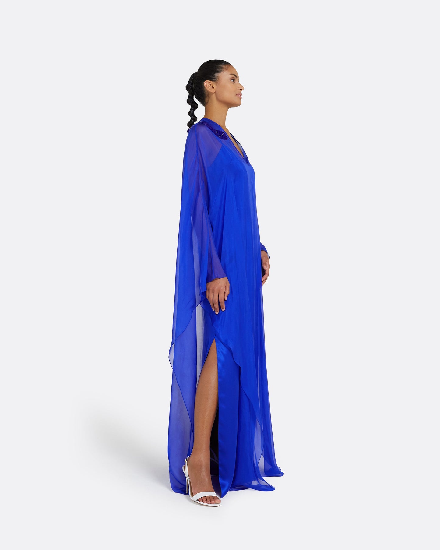Marengo Azure Blue Long Dress
