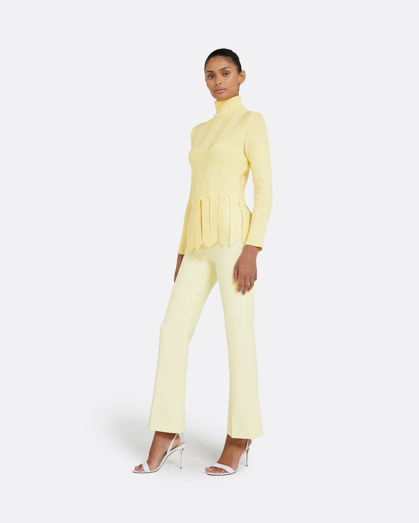 Mari Buttermilk Trousers