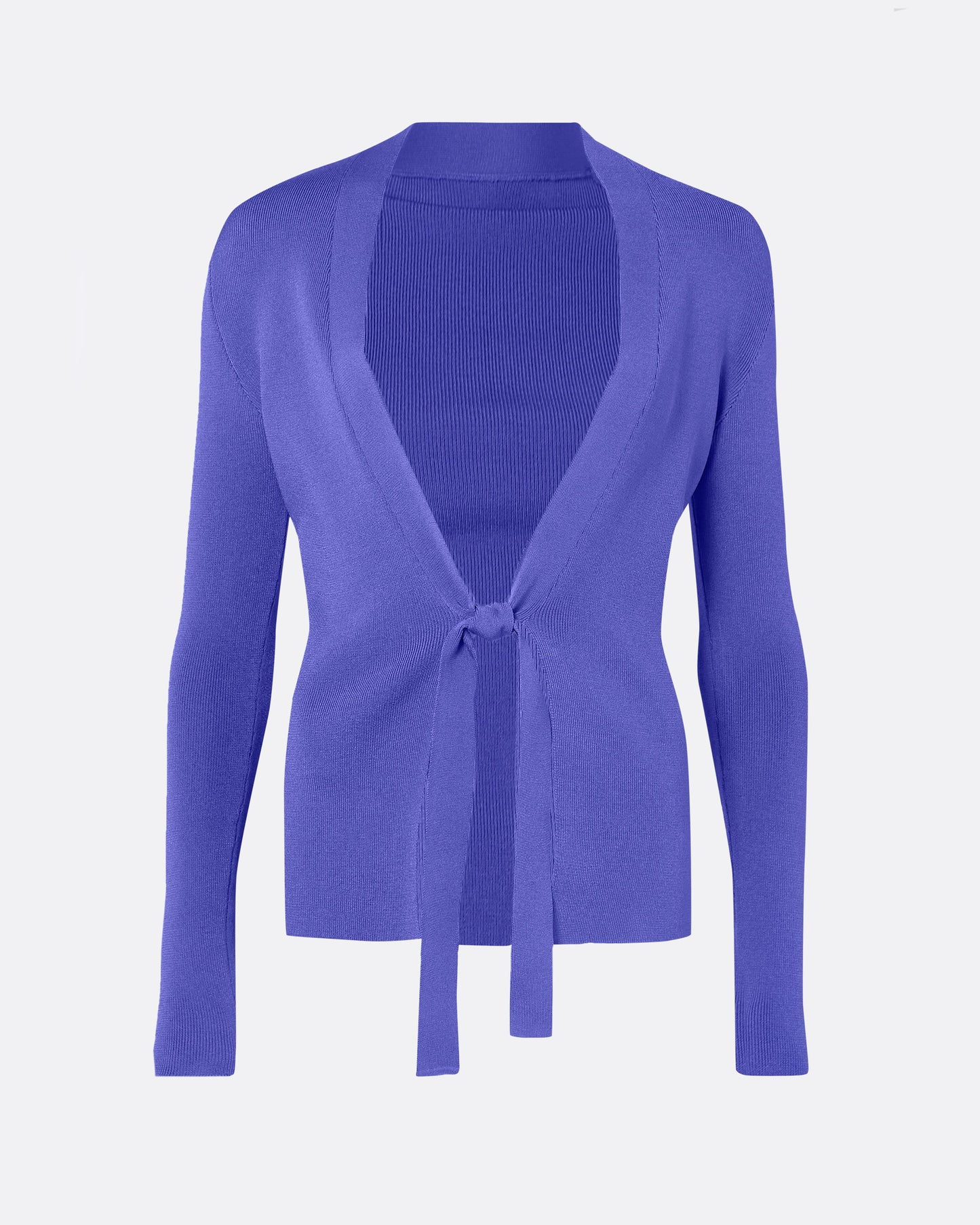 Mani Anemone Blue Knit Cardigan
