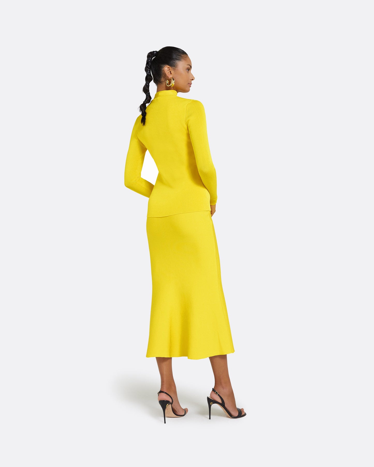 Mani Canary Knit Cardigan