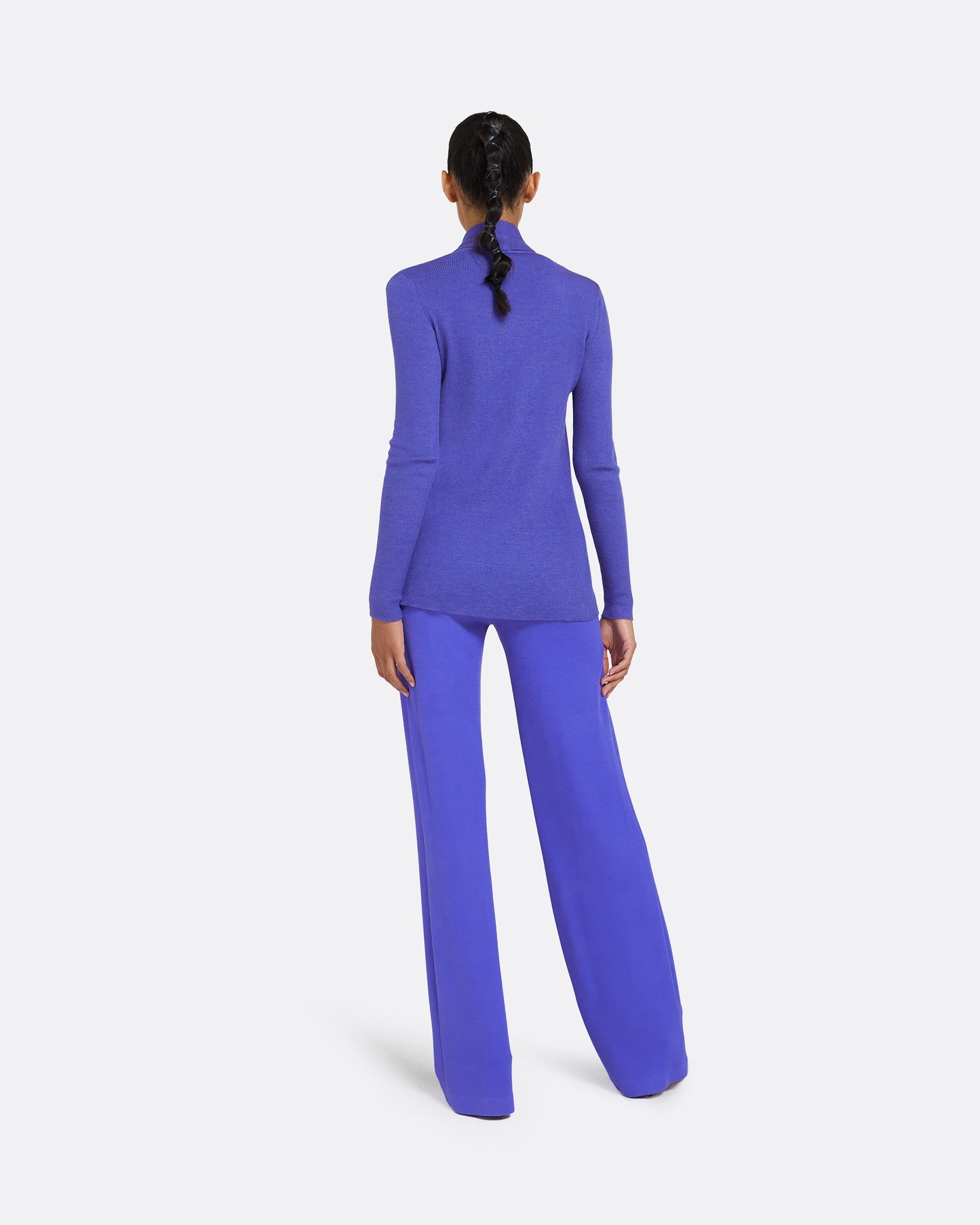 Uichama Anemone Blue Knit Cardigan