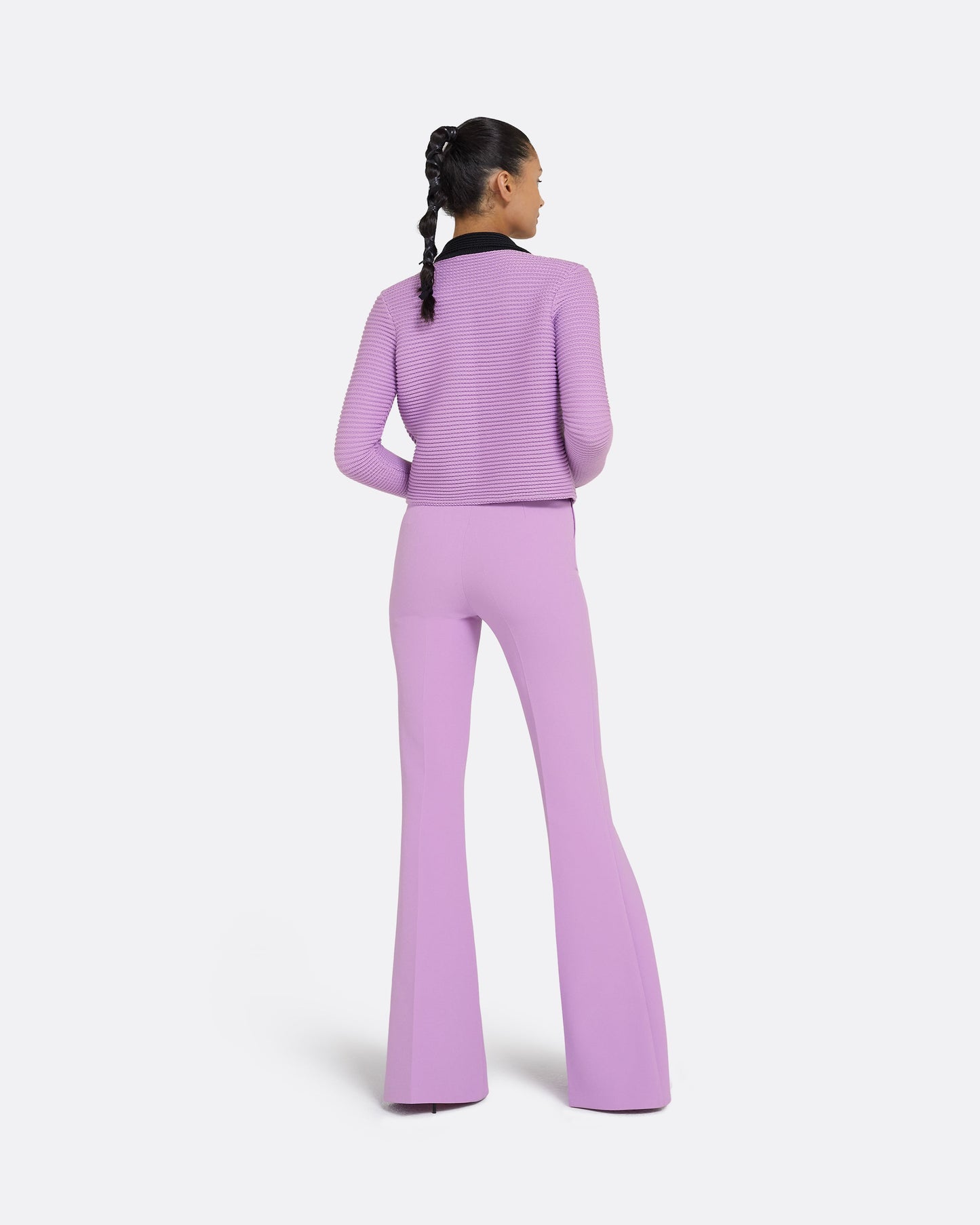 Artemis Lupine & Navy Crochet Jacket