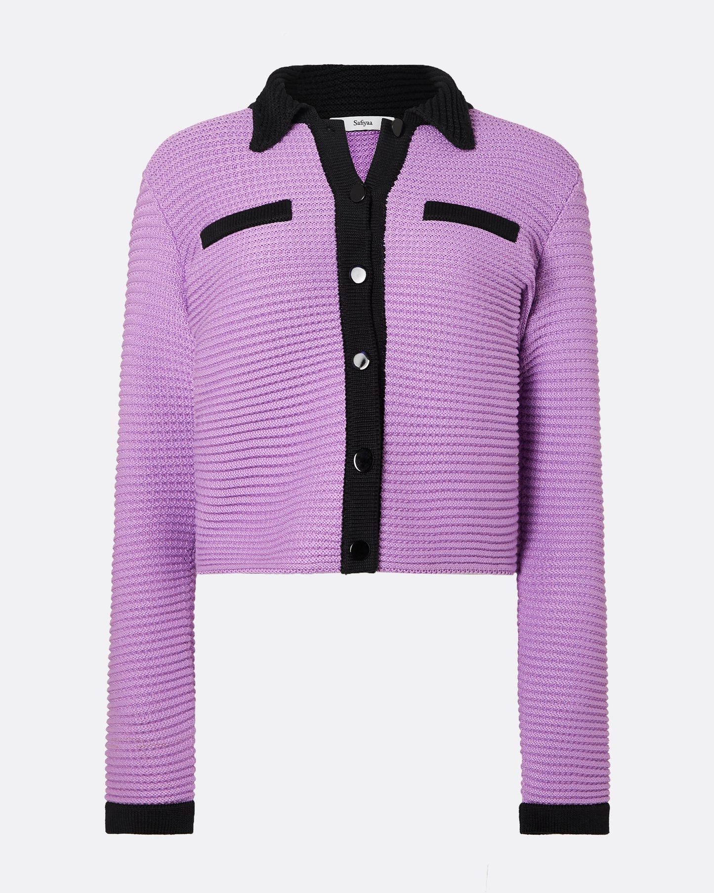 Artemis Lupine & Navy Crochet Jacket