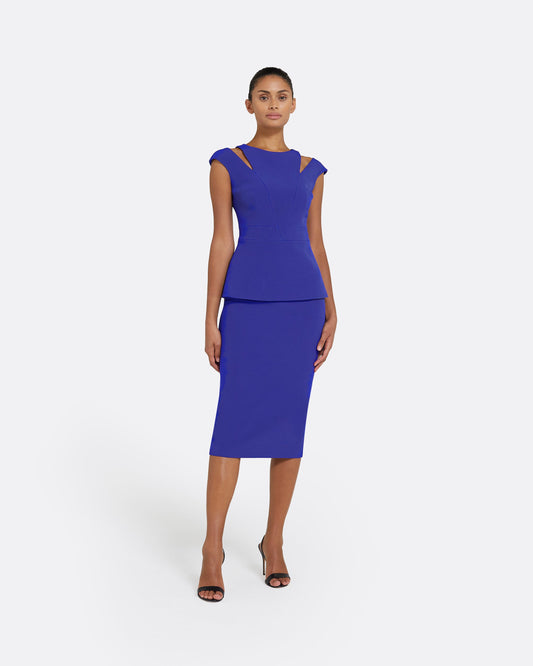 Hokoku Azure Blue Skirt