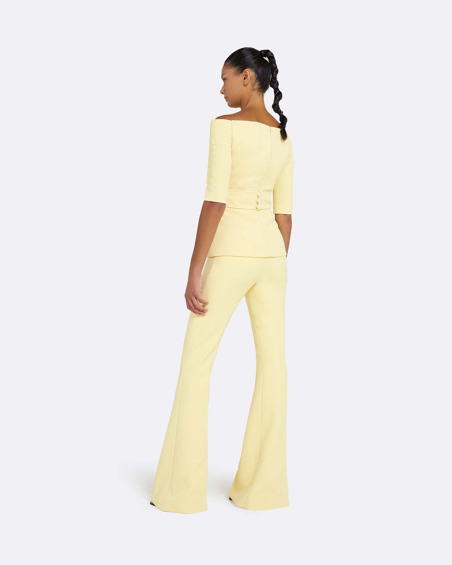 Halluana Pale Primrose Trousers