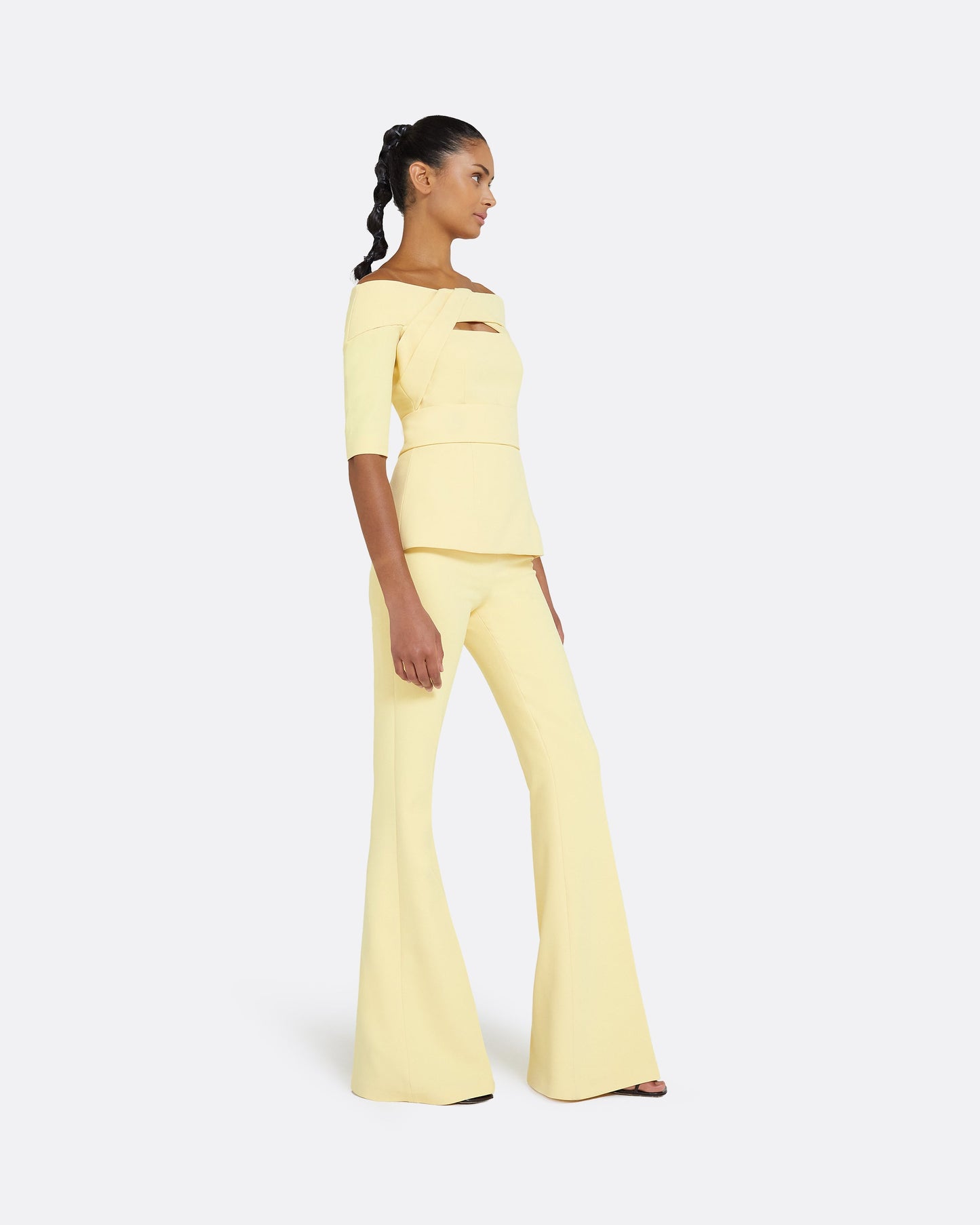 Halluana Pale Primrose Trousers