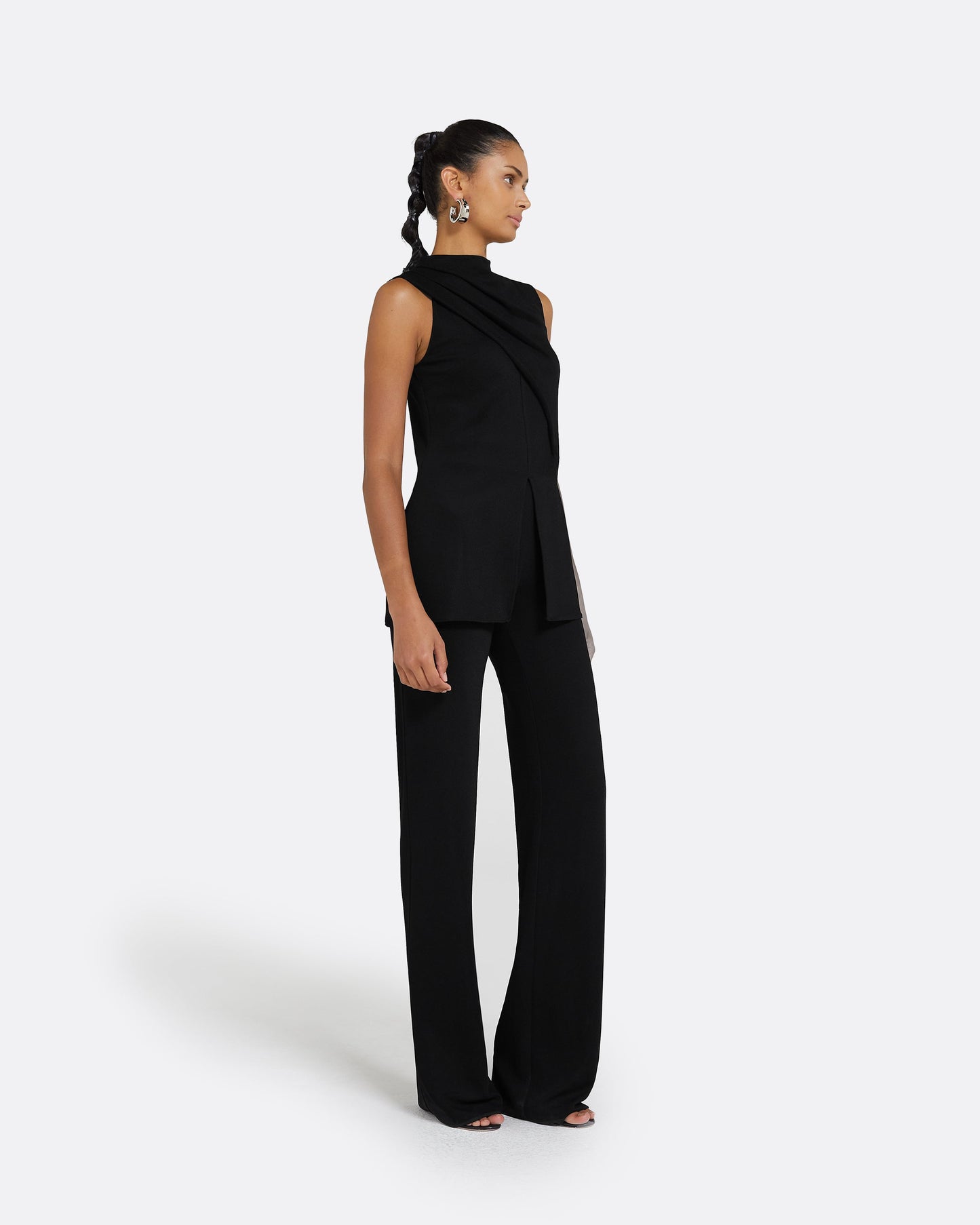 Lea Black Fiona Jersey Trousers