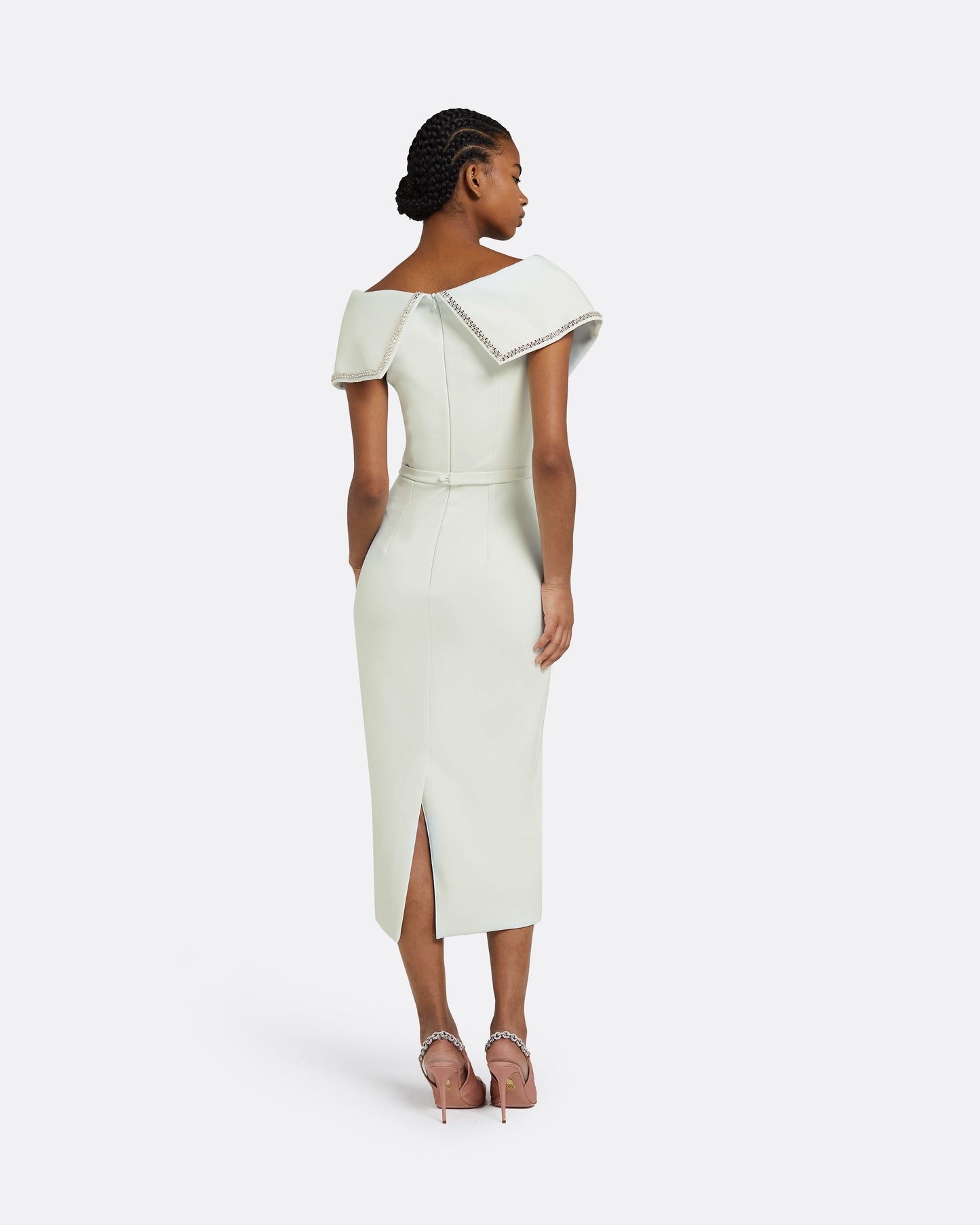 Jacobella Glacier Midi Dress