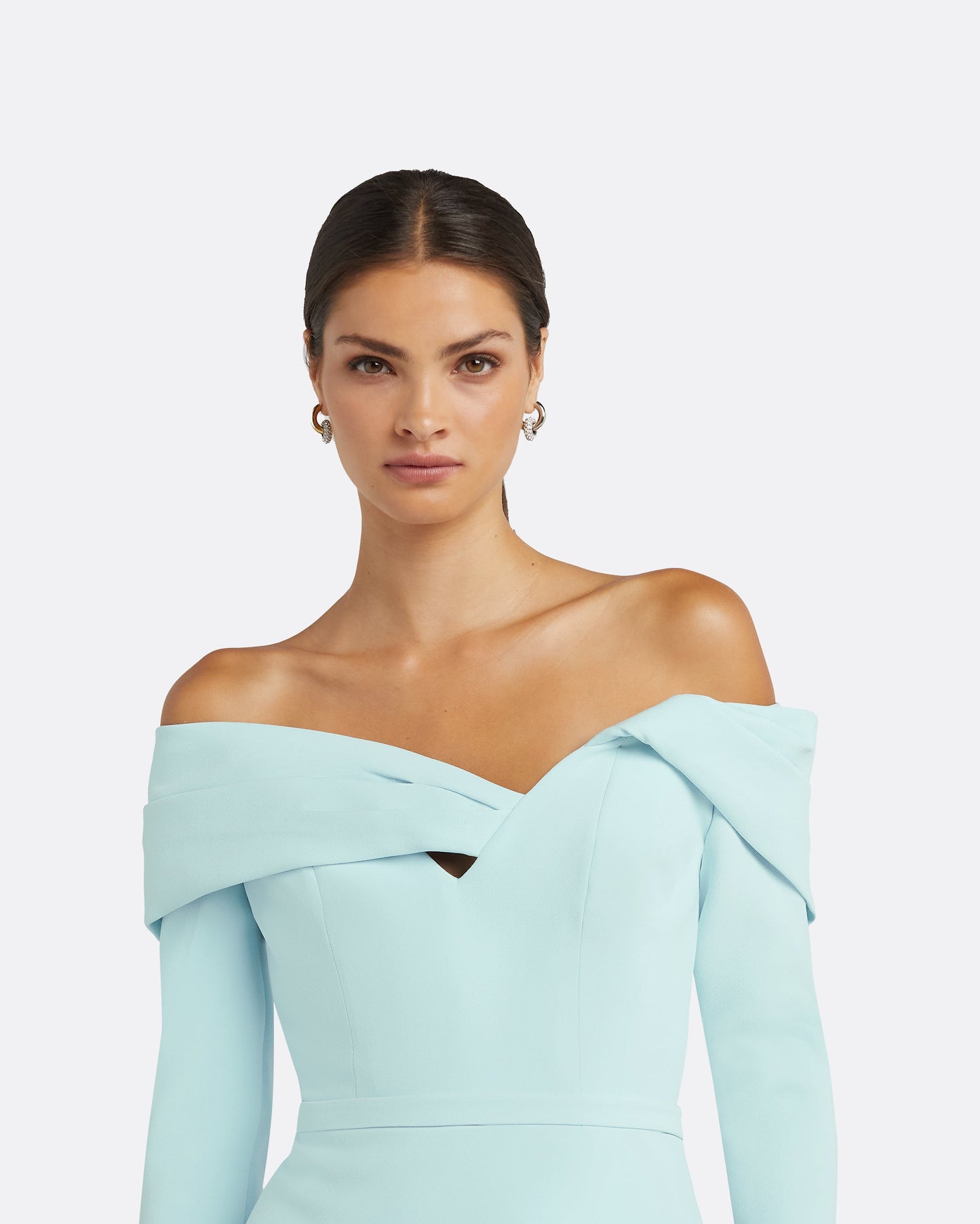 Tinsley Baby Blue Midi Dress