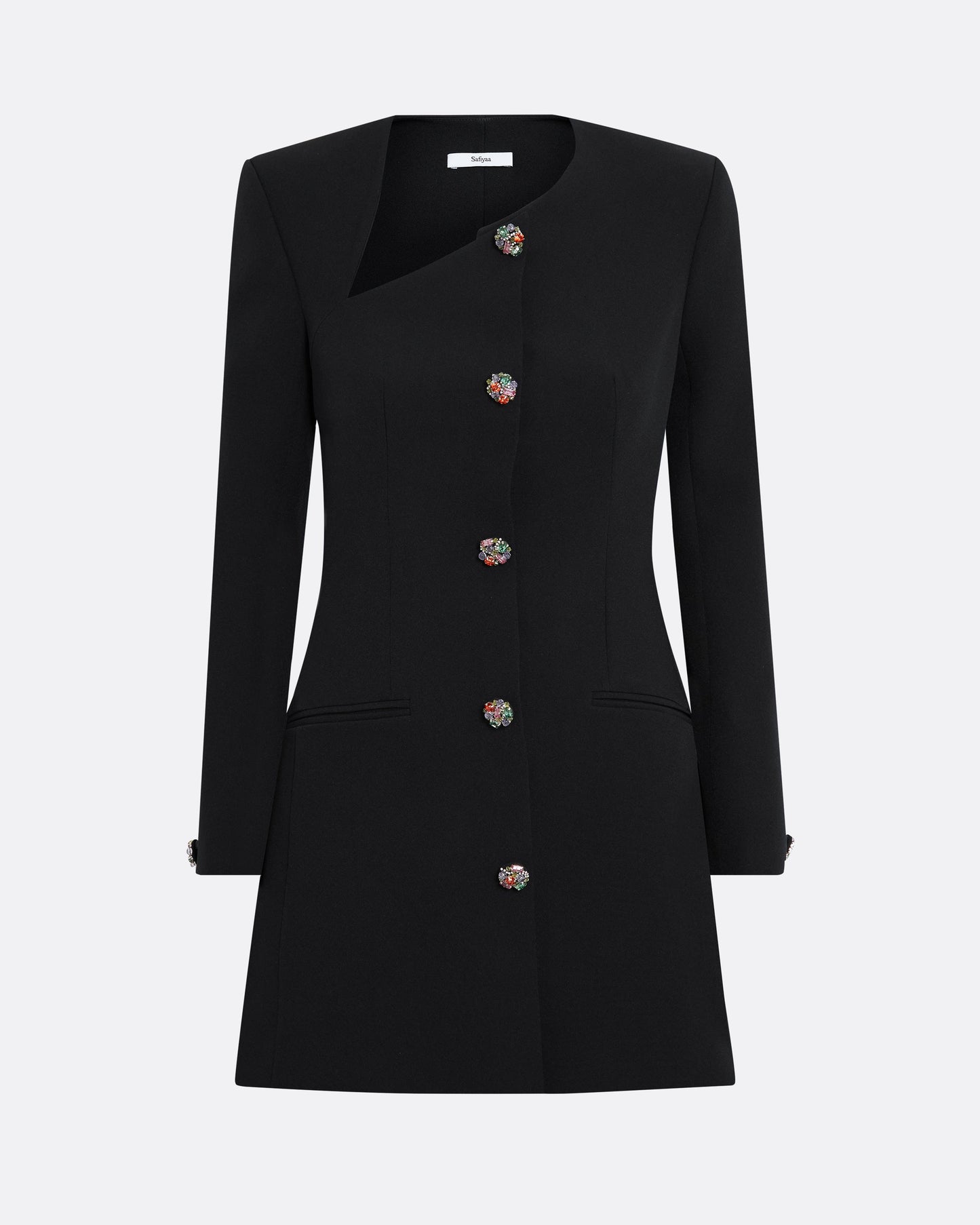 Destry Black Short Dress