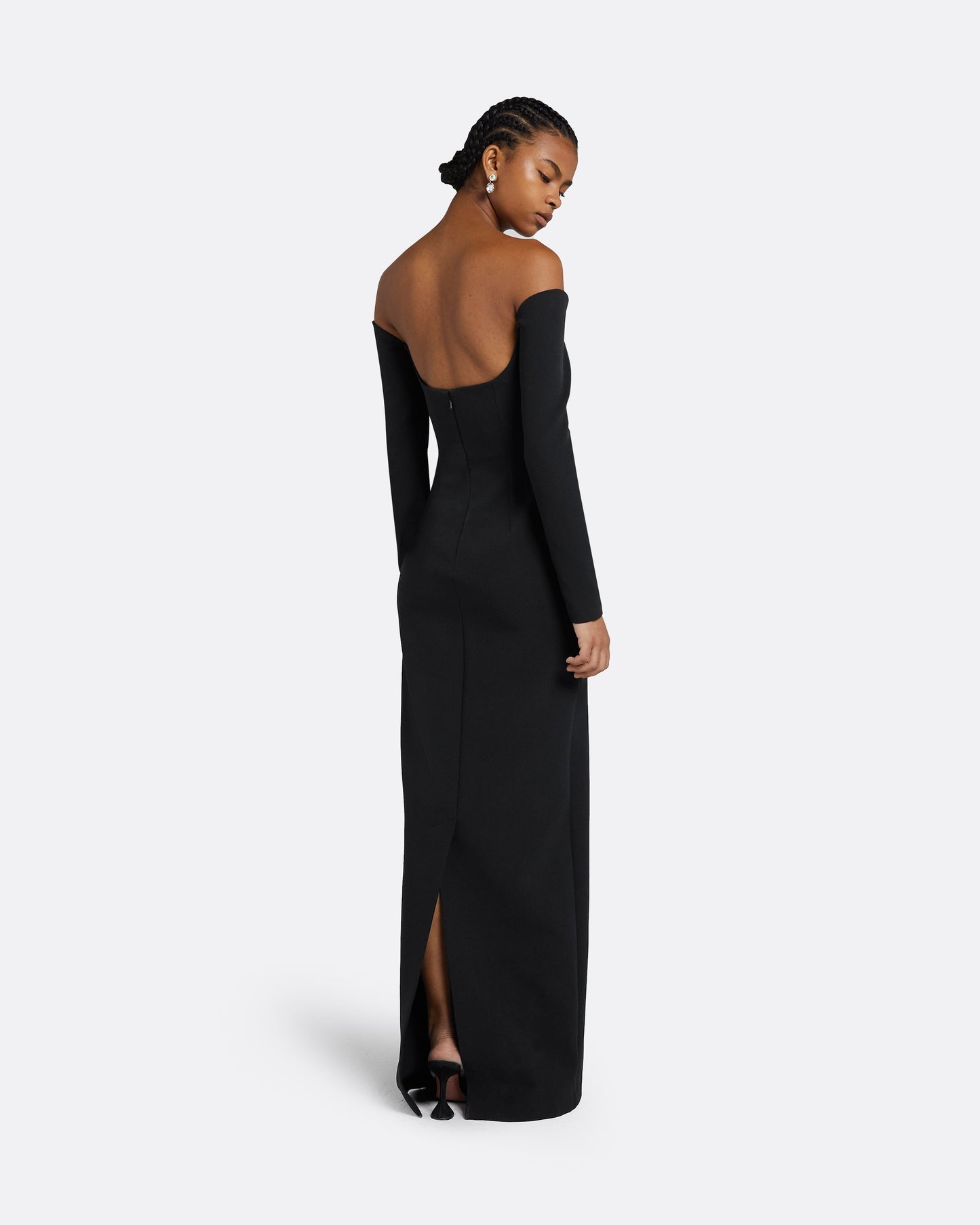 Bessy Black Long Dress