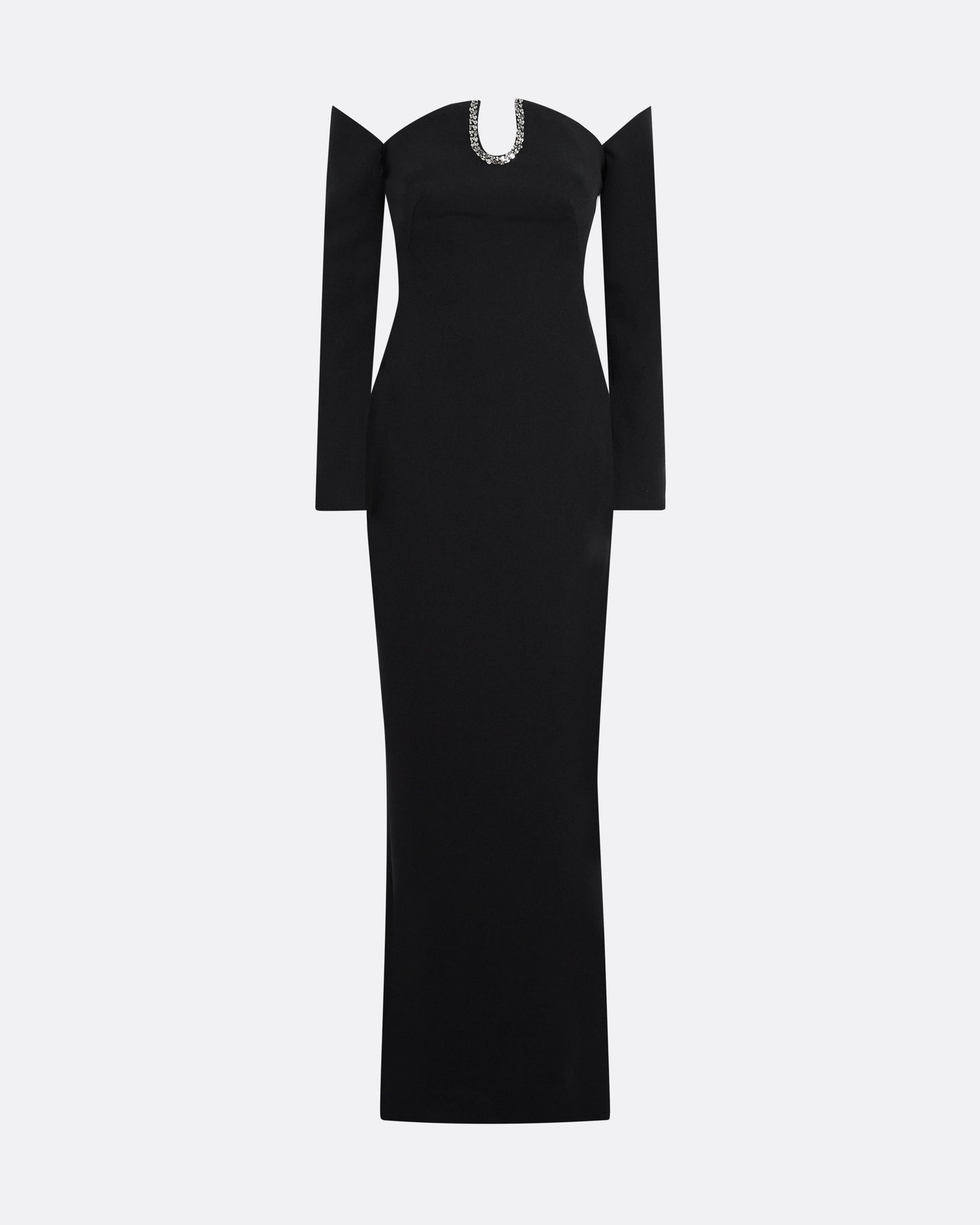 Bessy Black Long Dress