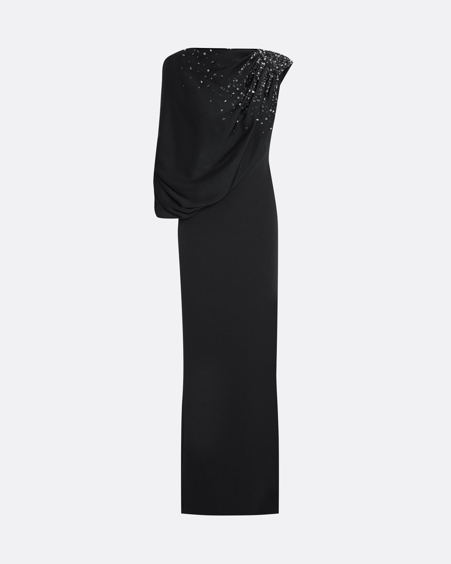 Aylin Black Long Dress