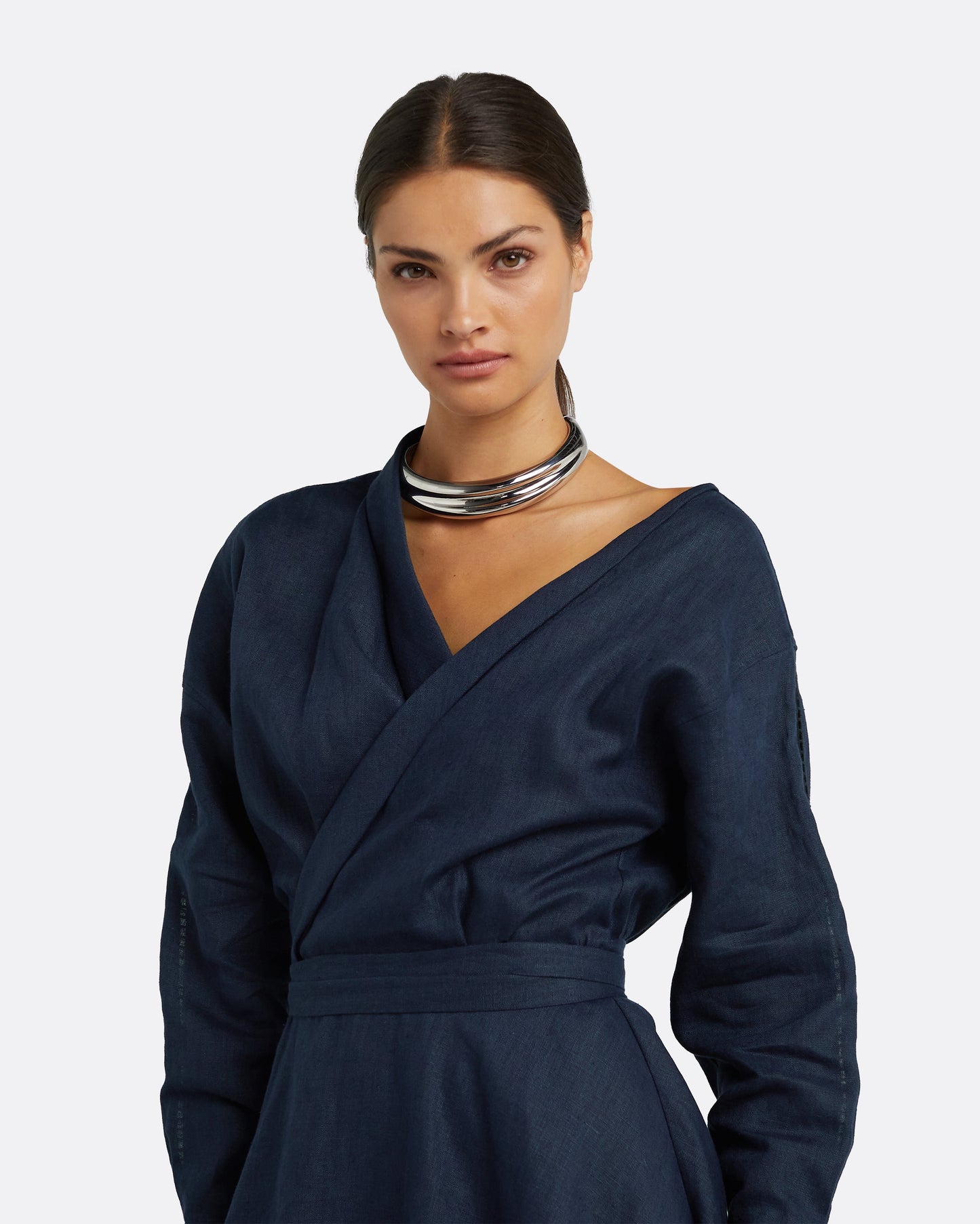 Dessie Navy Short Dress