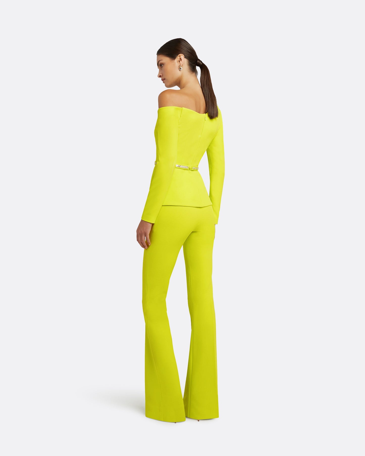 Brielle Meknes Top With Embroidered Belt