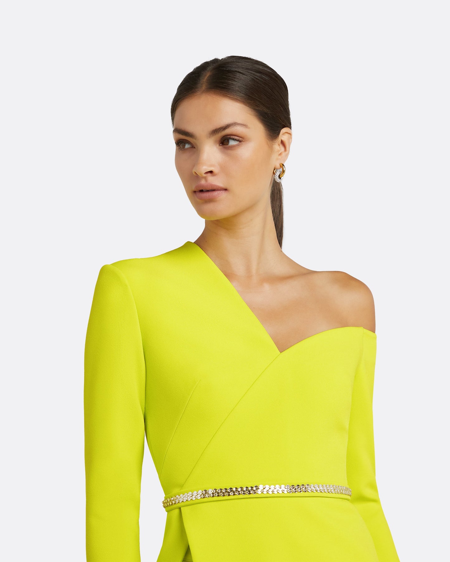 Brielle Meknes Top With Embroidered Belt