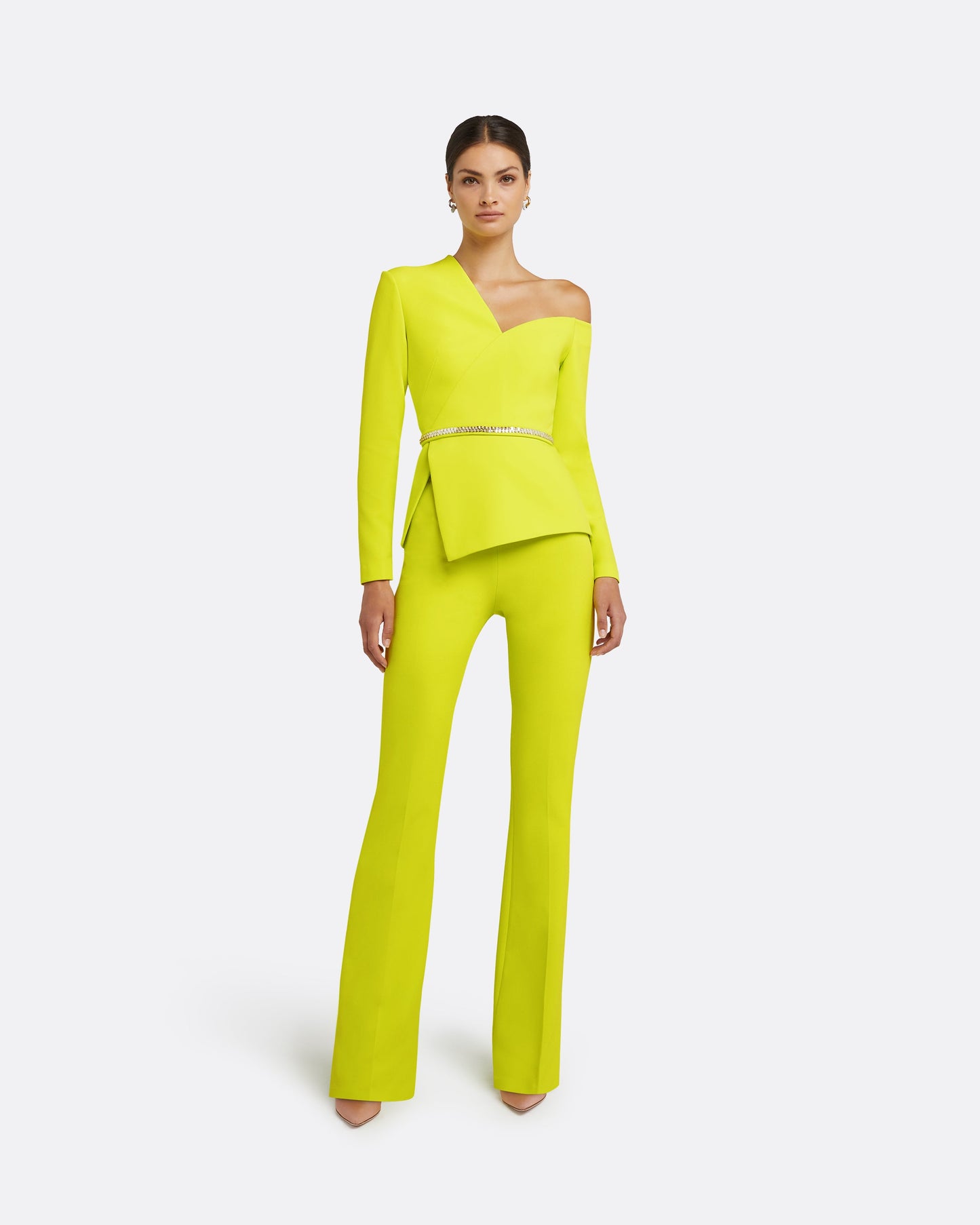 Brielle Meknes Top With Embroidered Belt