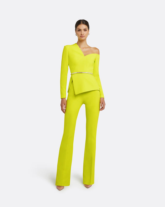 Brielle Meknes Top With Embroidered Belt