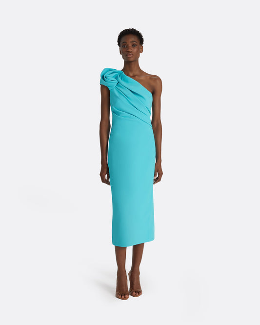 Granalle Aquamarine Midi Dress
