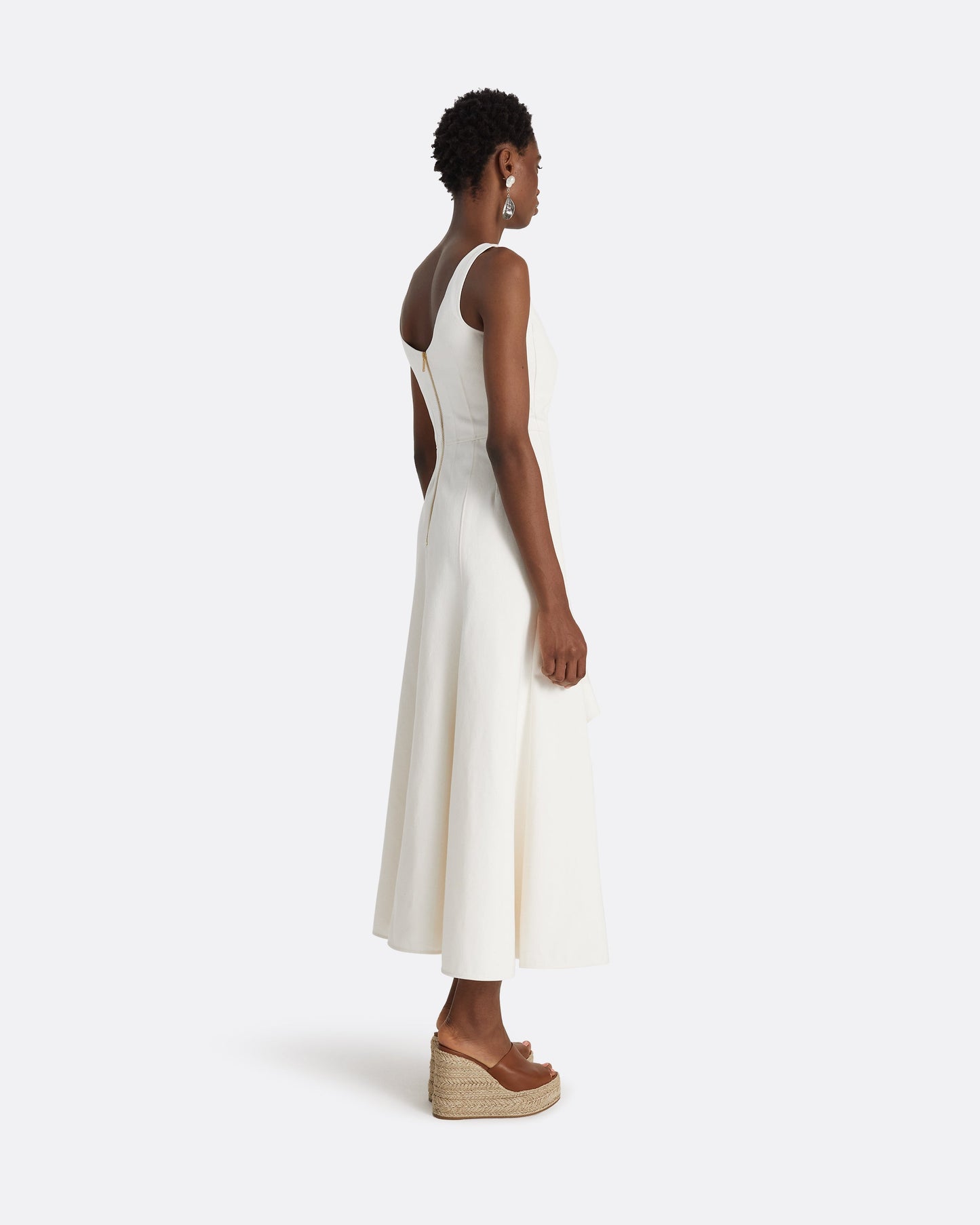 Echo Ivory Midi Dress