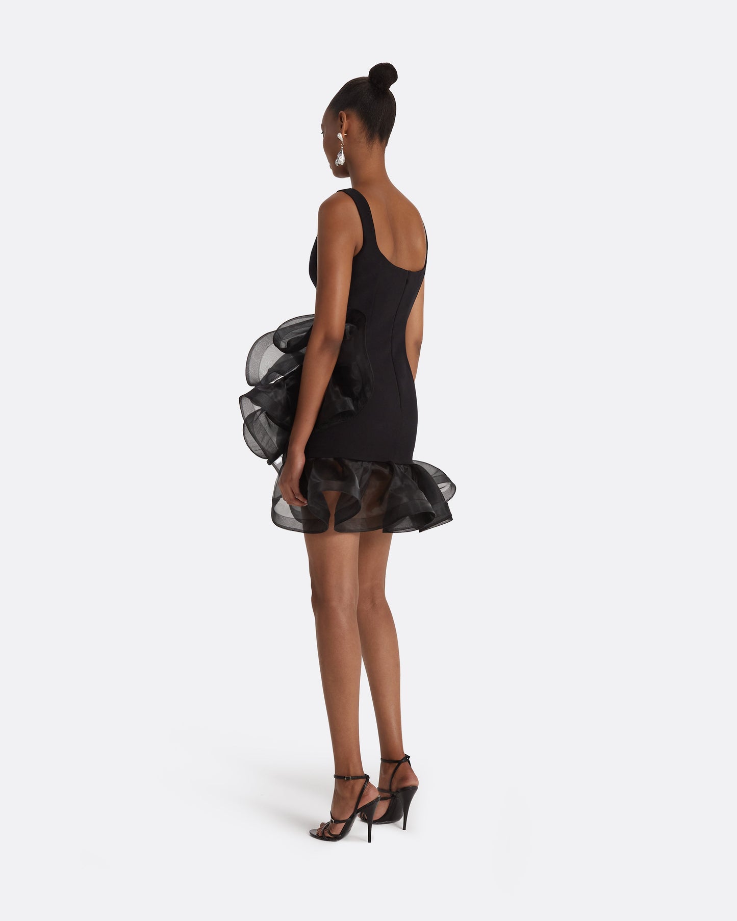 Tenaya Black Short Dress