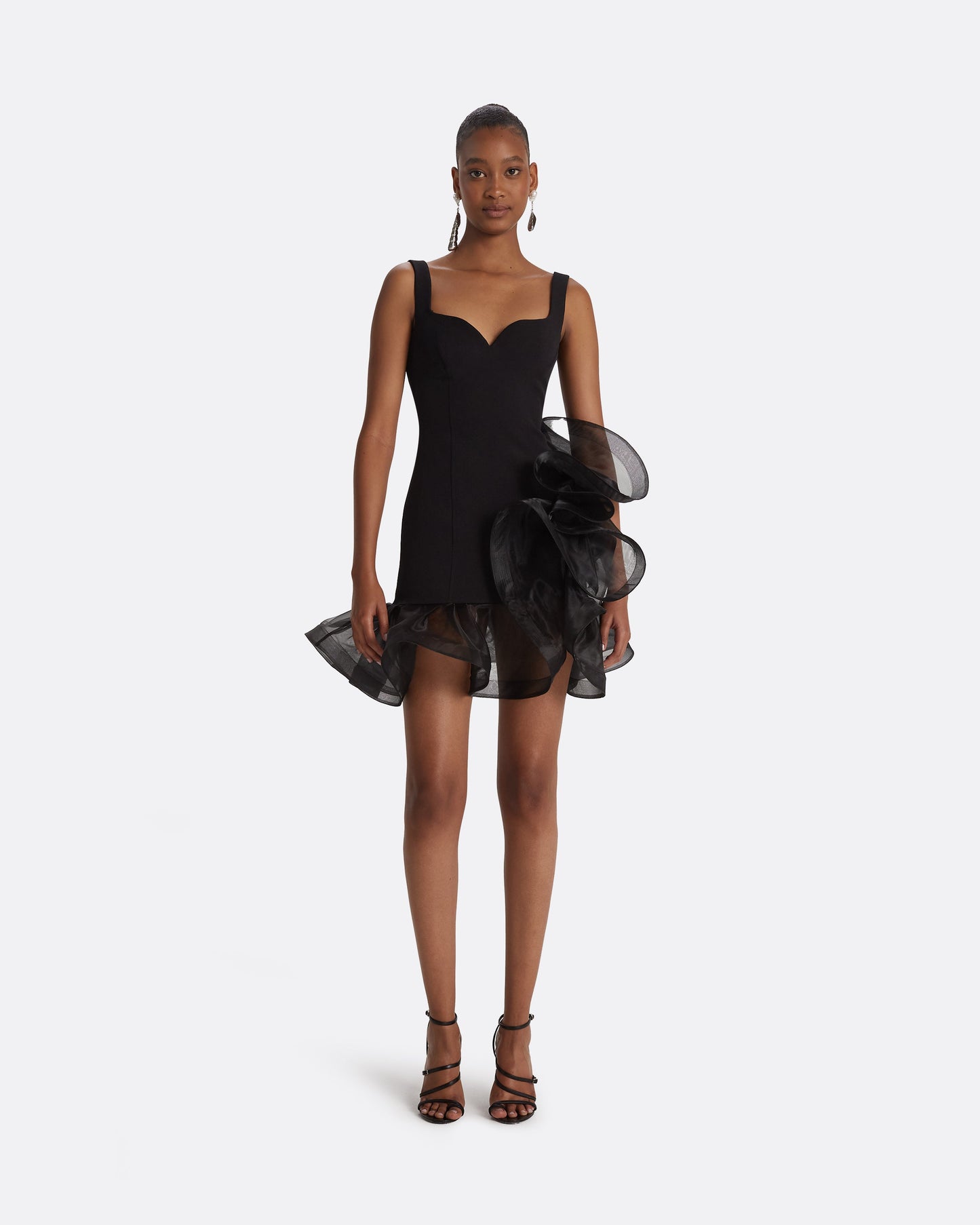 Tenaya Black Short Dress