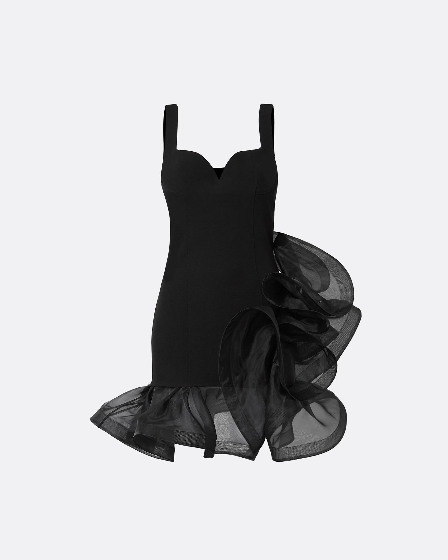 Tenaya Black Short Dress