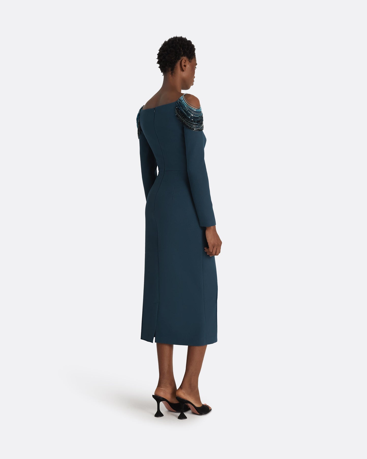 Christiana Moonlit Ocean Midi Dress