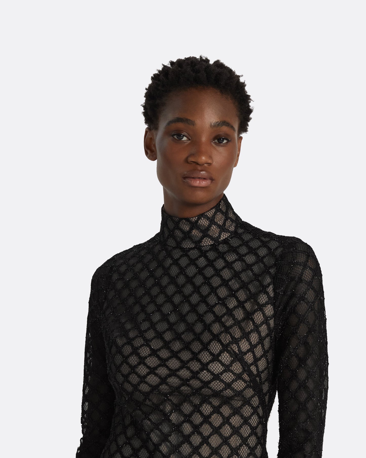 Adan Black Long Dress