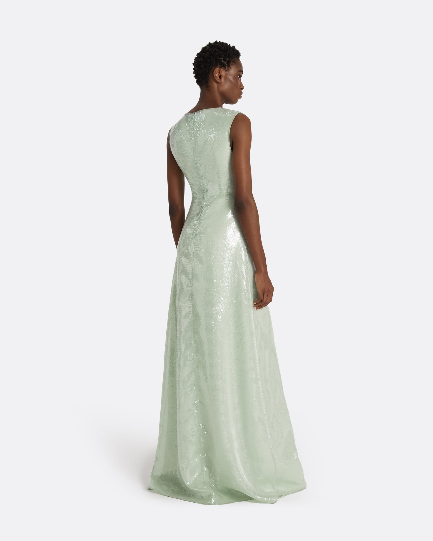 Yanis Sea Glass Long Dress