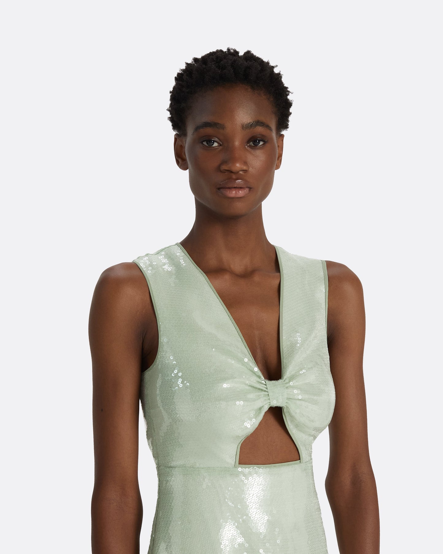 Yanis Sea Glass Long Dress