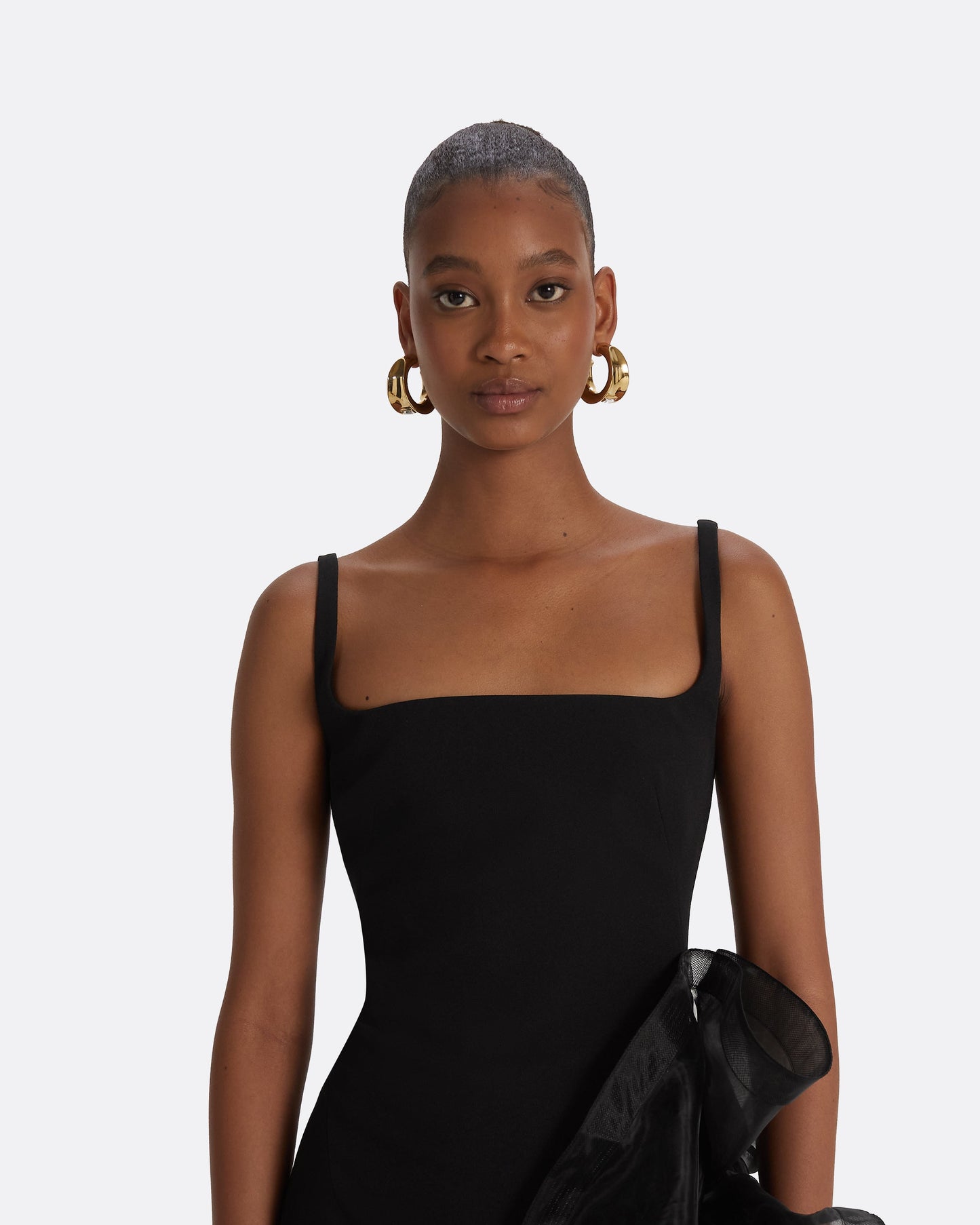 Derry Black Long Dress