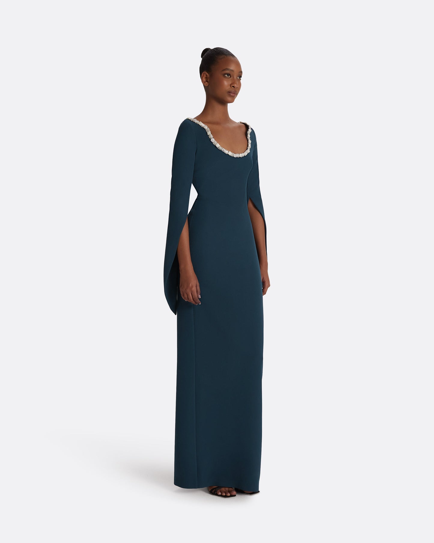Everene Moonlit Ocean Long Dress