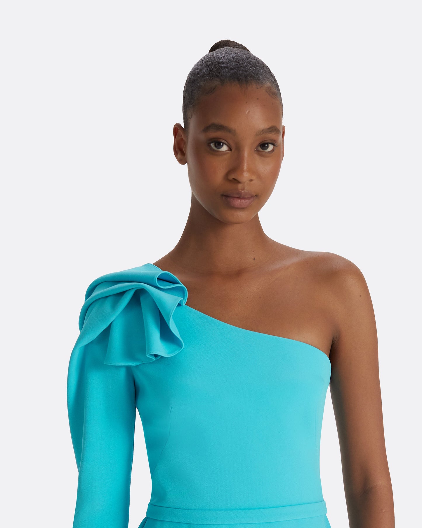 Addie Aquamarine Long Dress