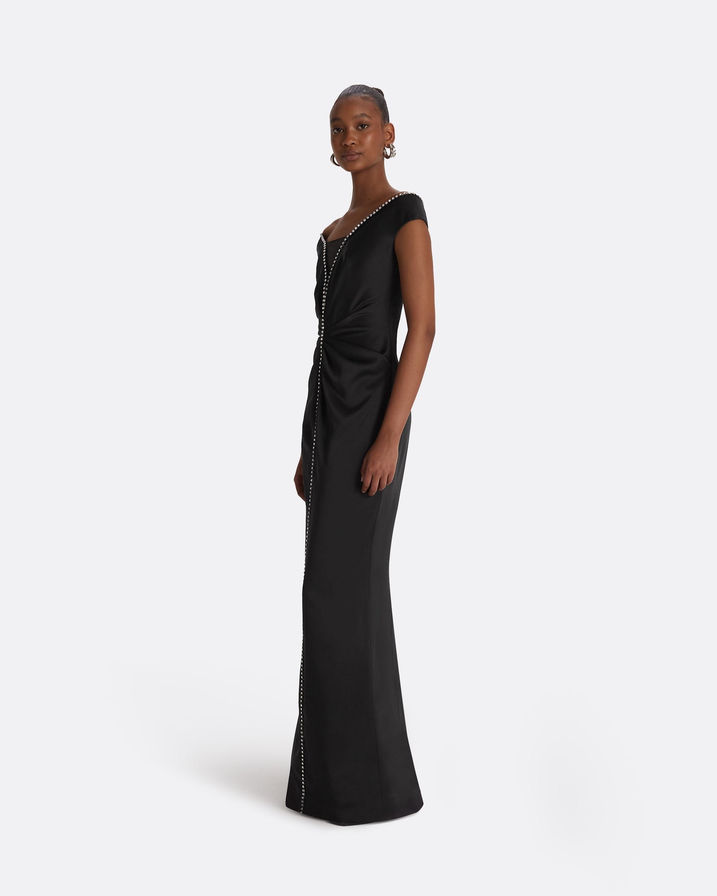Barni Black Long Dress