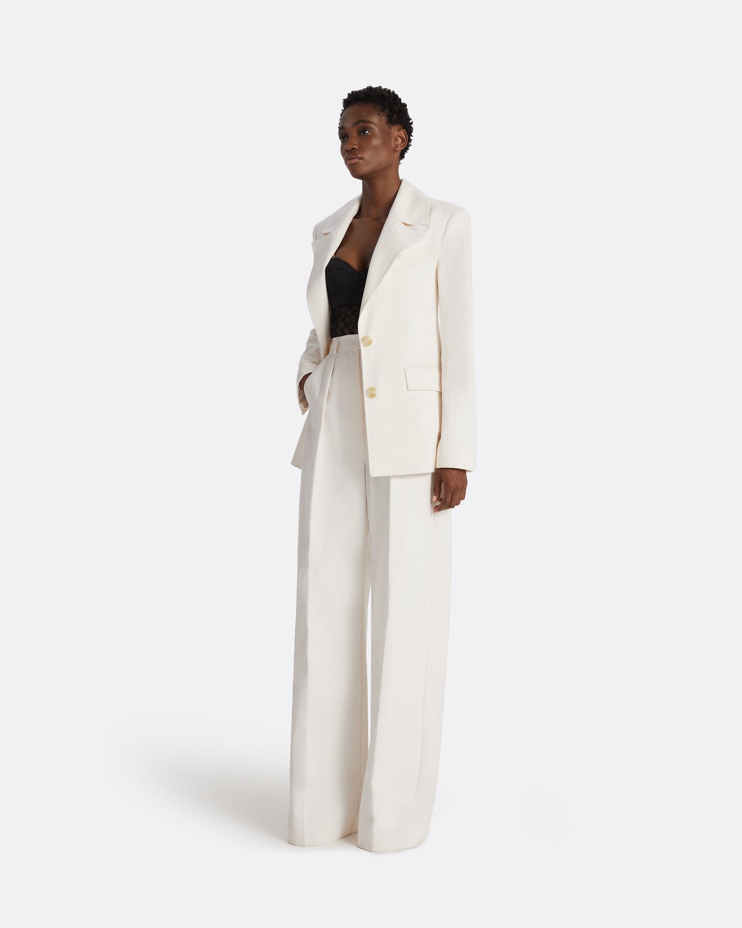 Omarani Ivory Trousers