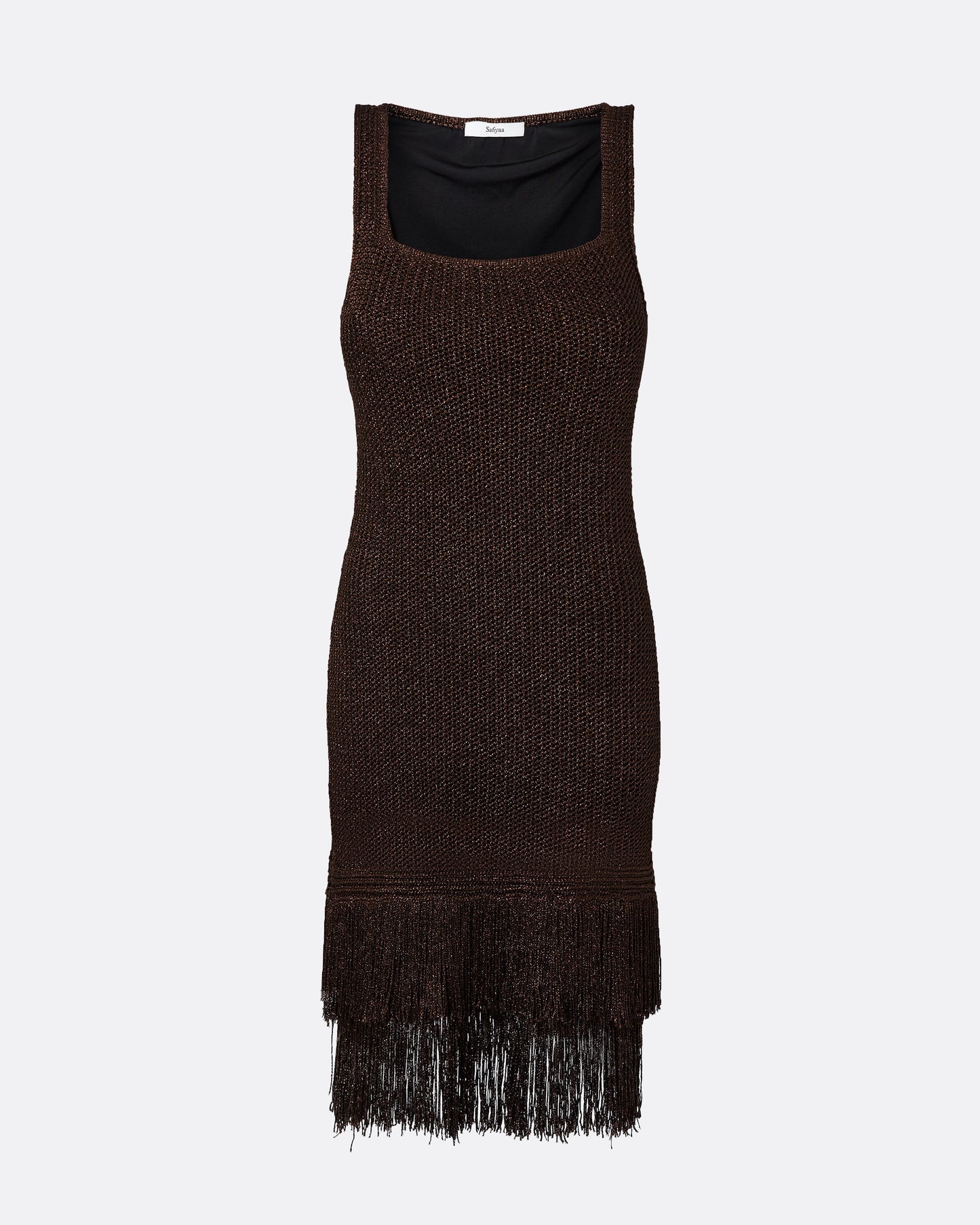 Taylor Deep Brown Knit Dress