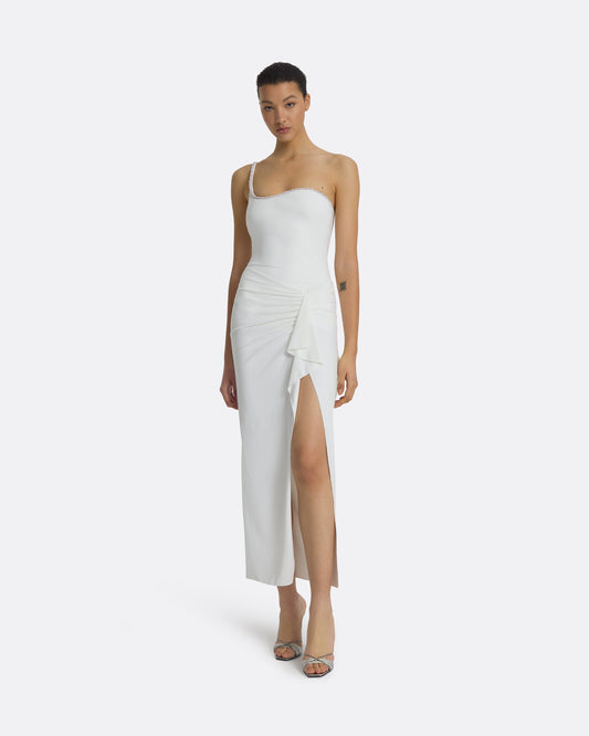 Tillian Ivory Swim Skirt